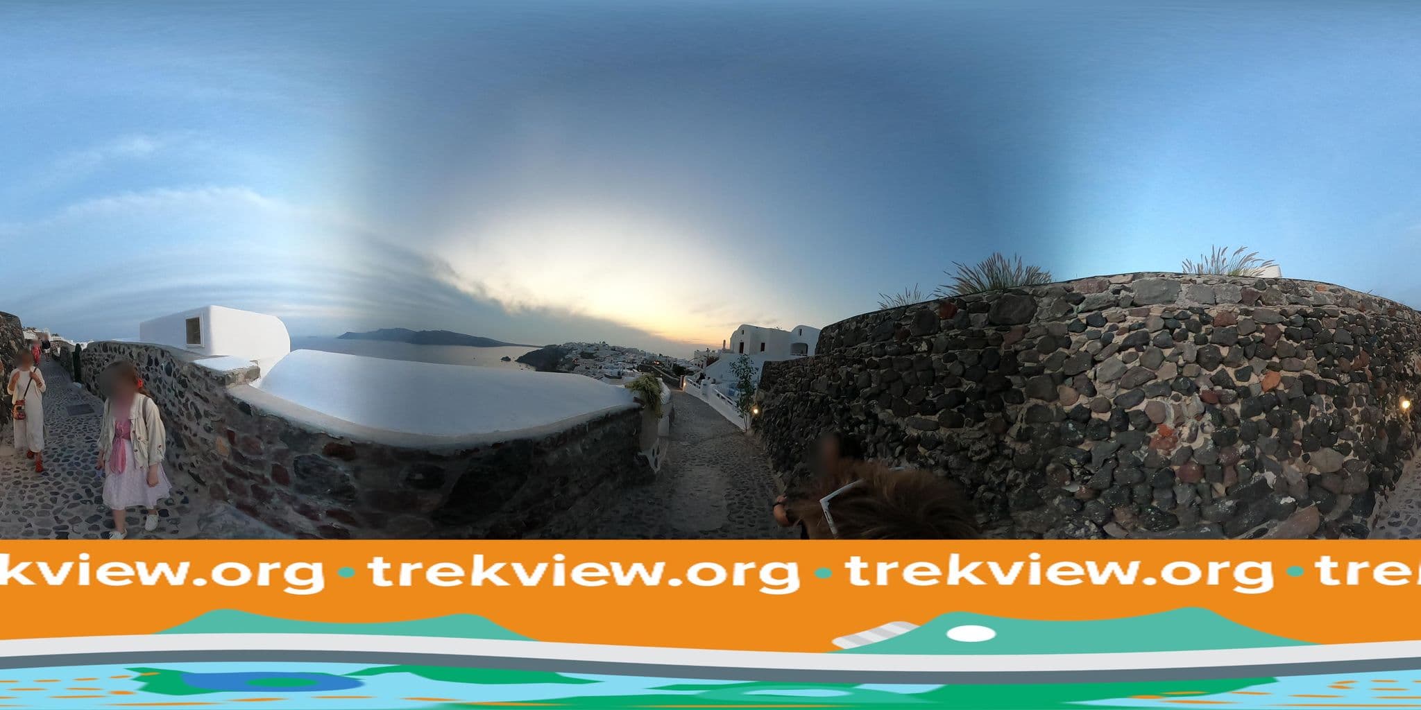 Street view near Olympic Villas, Oía — © trekviewed (CC BY-SA · Mapillary)
