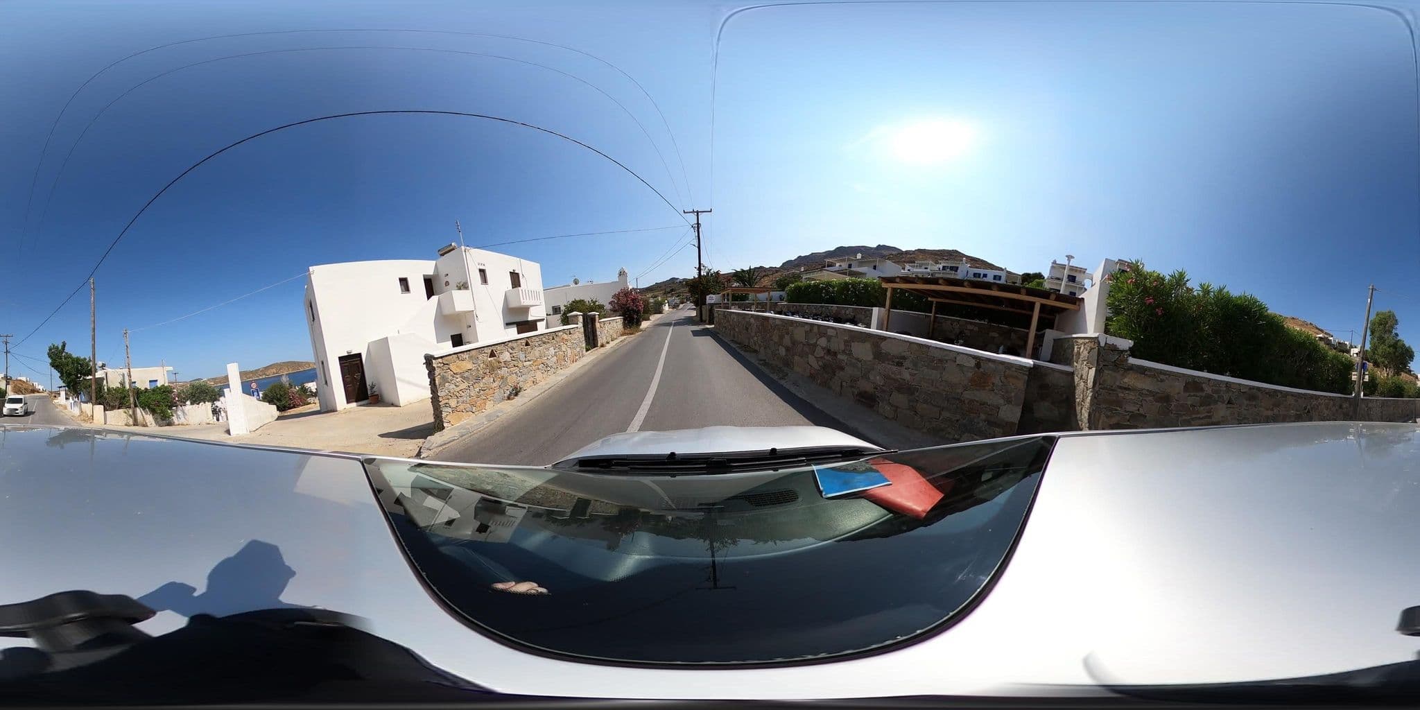 Street view near Aigaion, Adámas — © katagrafes (CC BY-SA · Mapillary)