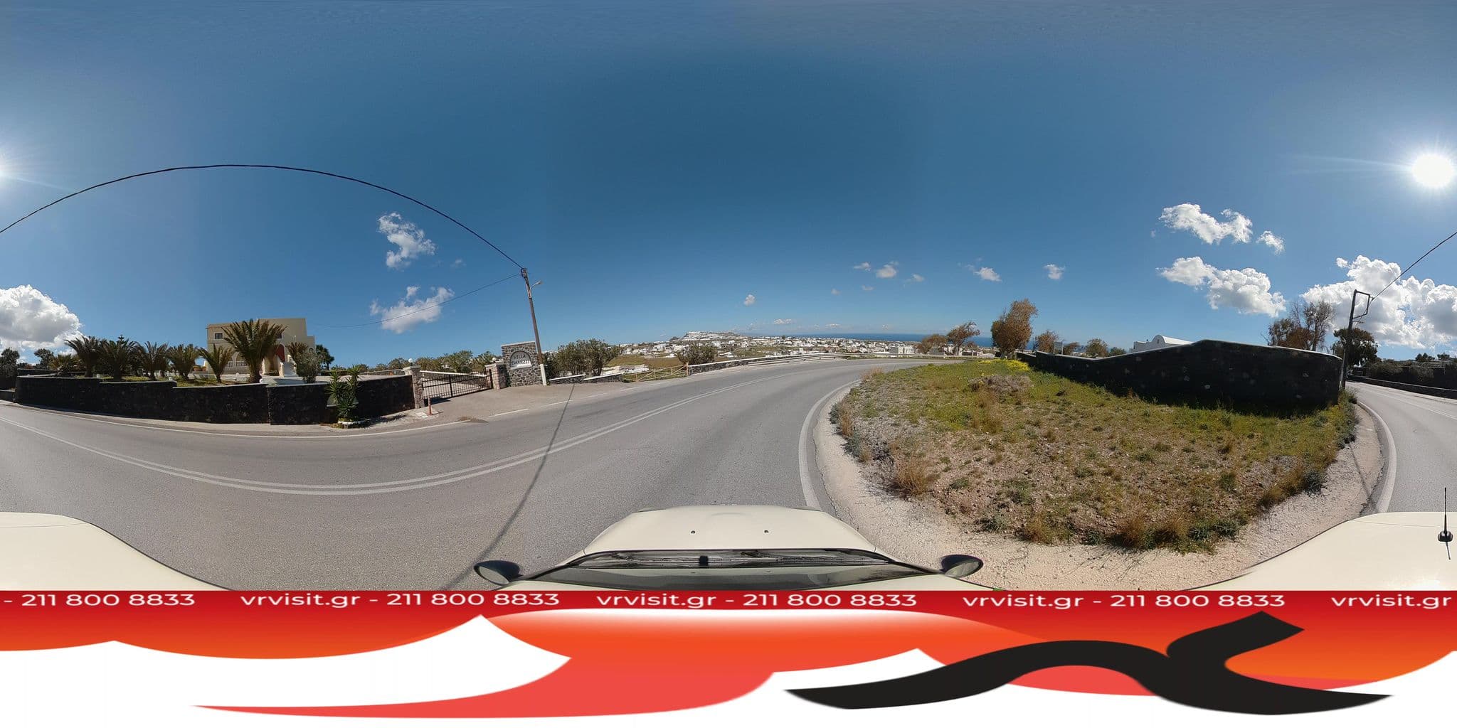 Street view near Villa Danezis, Mesariá — © VRvisit (CC BY-SA · Mapillary)