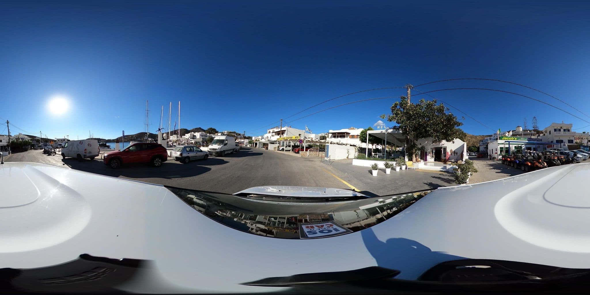 Street view near Blue Bay, Íos — © supco_survey (CC BY-SA · Mapillary)