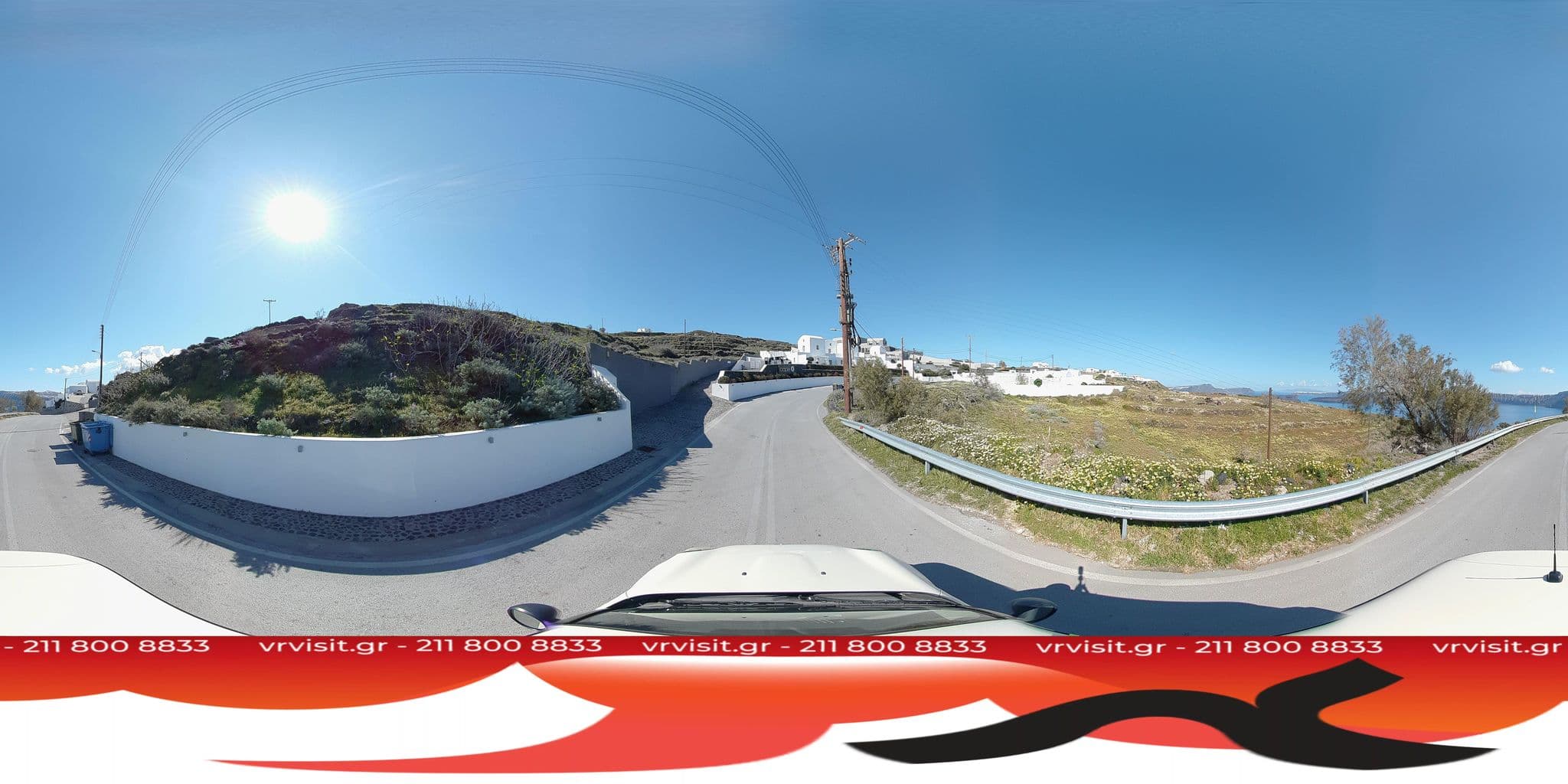 Street view near Cape9 Suites&Villas, Emporeío — © VRvisit (CC BY-SA · Mapillary)