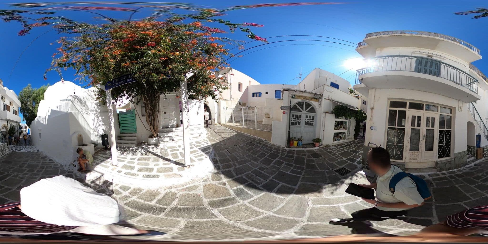 Street view near Hotel George & Irene, Íos — © supco_survey (CC BY-SA · Mapillary)