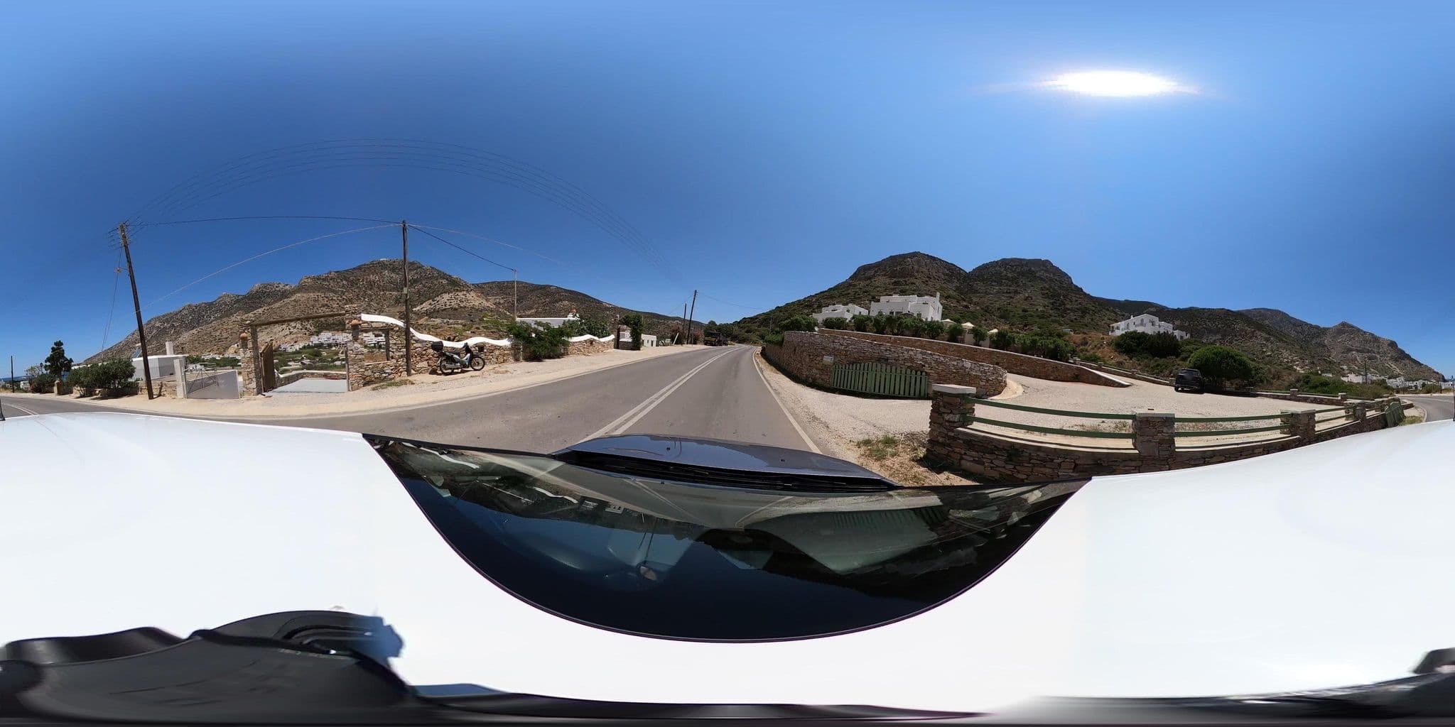 Street view near Sifnaika Konakia Traditional Settlements, Adámas — © katagrafes (CC BY-SA · Mapillary)