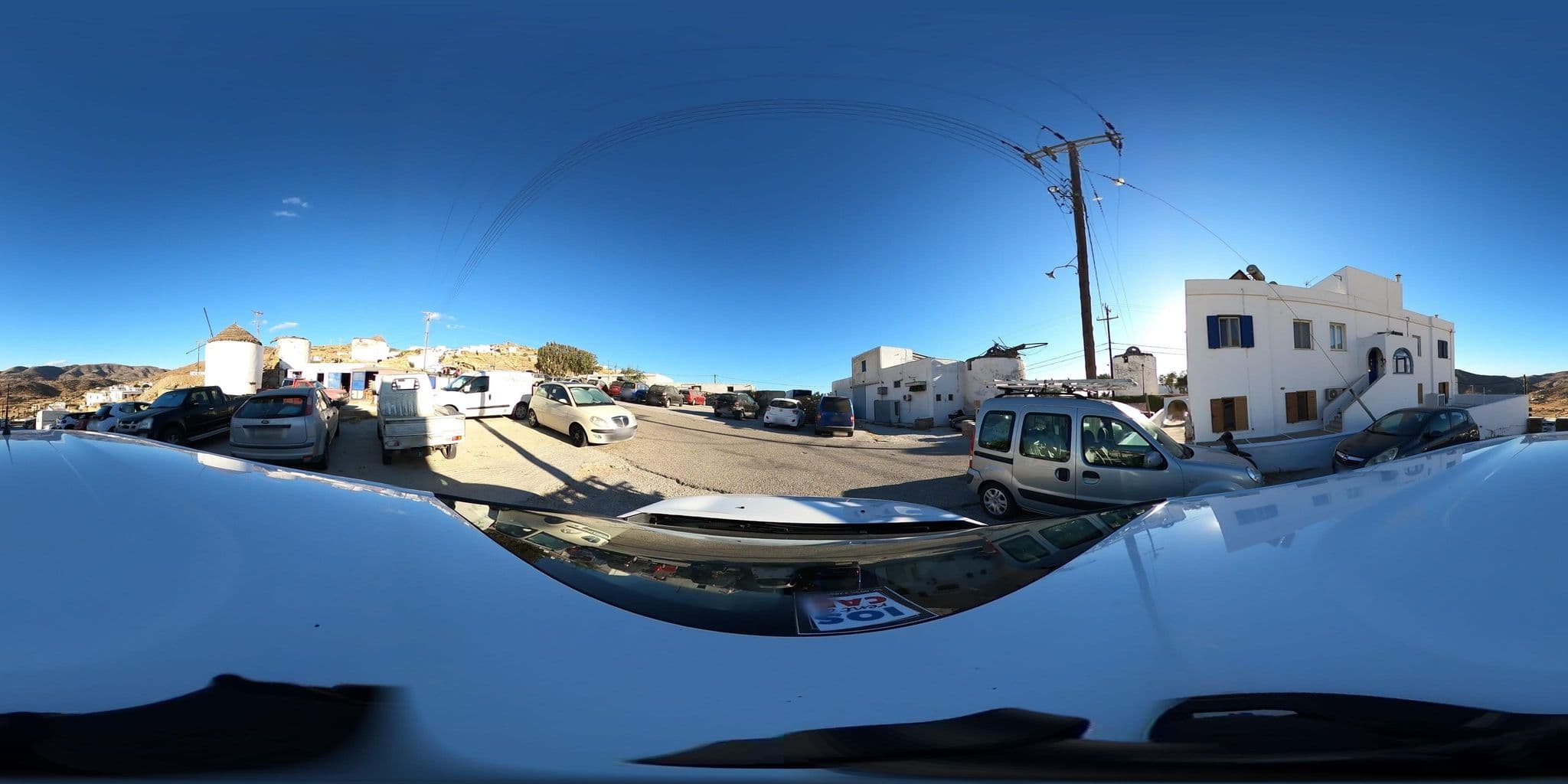 Street view near The Windmills Rooms, Íos — © supco_survey (CC BY-SA · Mapillary)