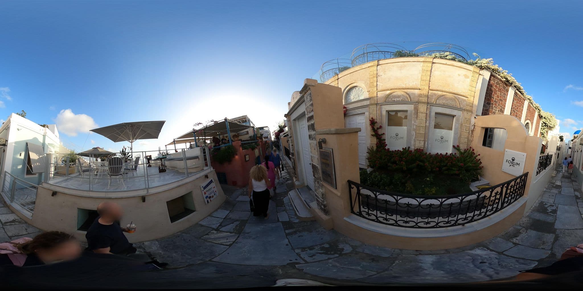 Street view near Sophia Oia View, Oía — © efikour (CC BY-SA · Mapillary)