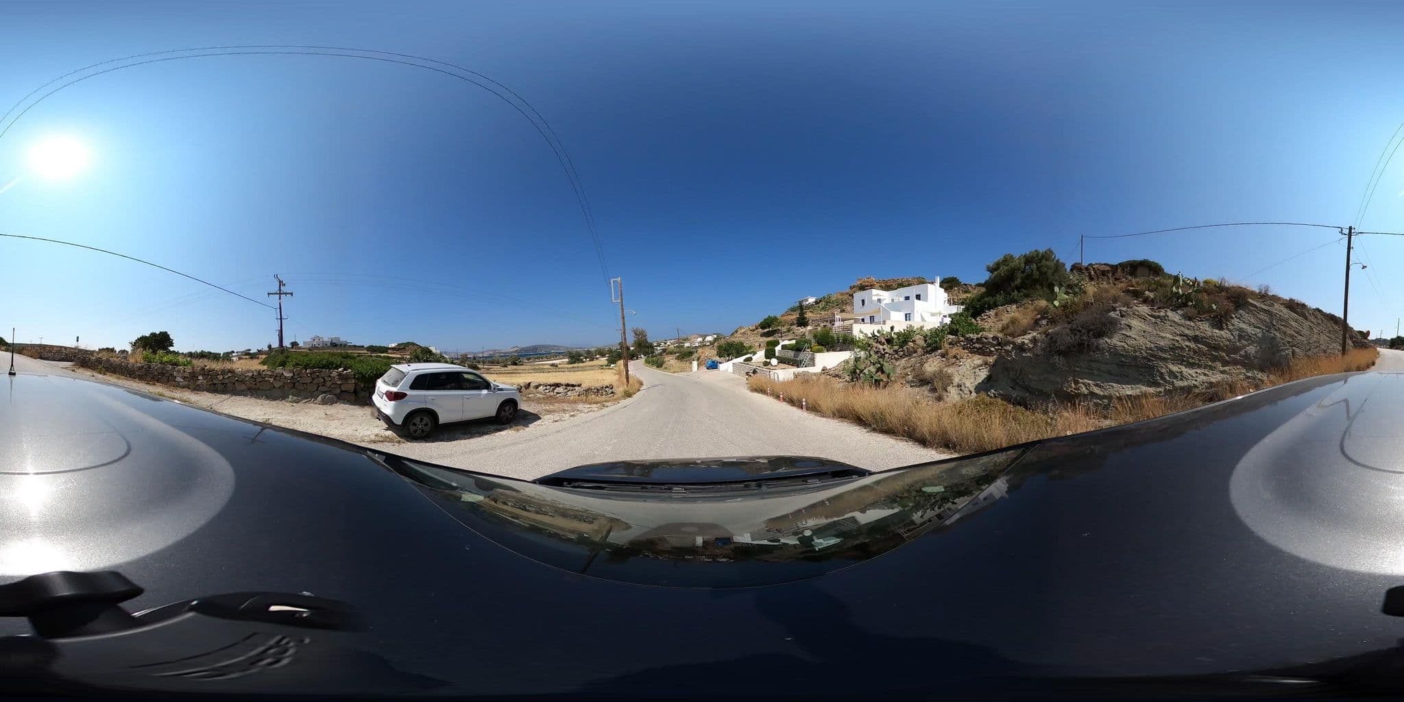 Street view near Το Ραντεβού Της Αλυκής, Adámas — © katagrafes (CC BY-SA · Mapillary)
