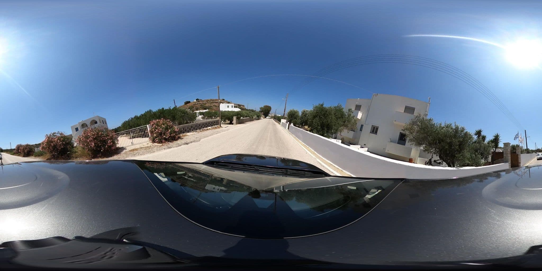 Street view near Glaronissia Hotel, Adámas — © katagrafes (CC BY-SA · Mapillary)