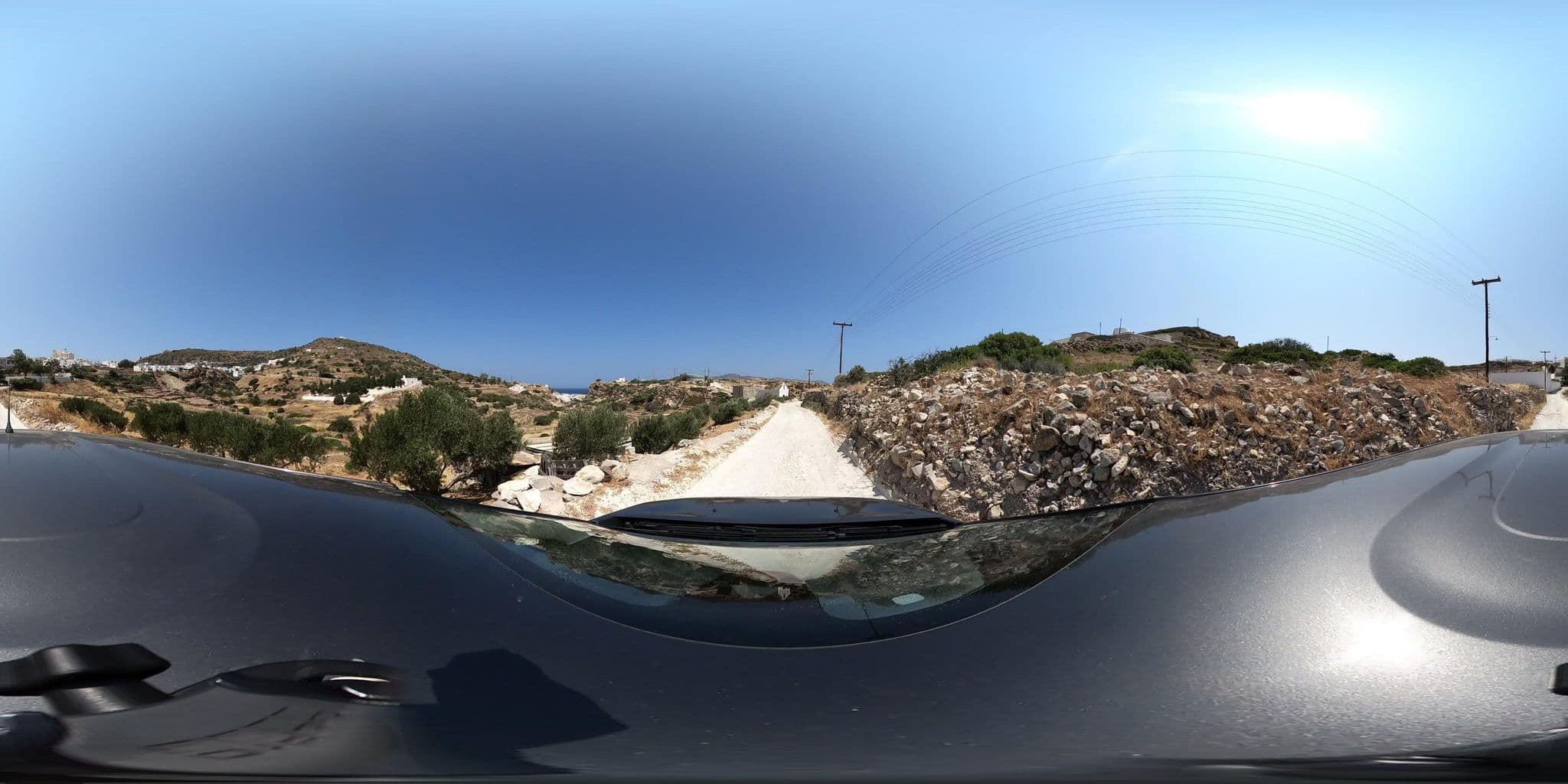 Street view near Faros Studios, Adámas — © katagrafes (CC BY-SA · Mapillary)