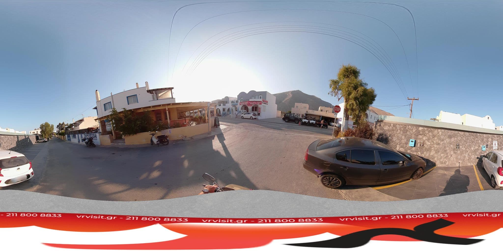 Street view near Drossos Hotel, Emporeío — © VRvisit (CC BY-SA · Mapillary)