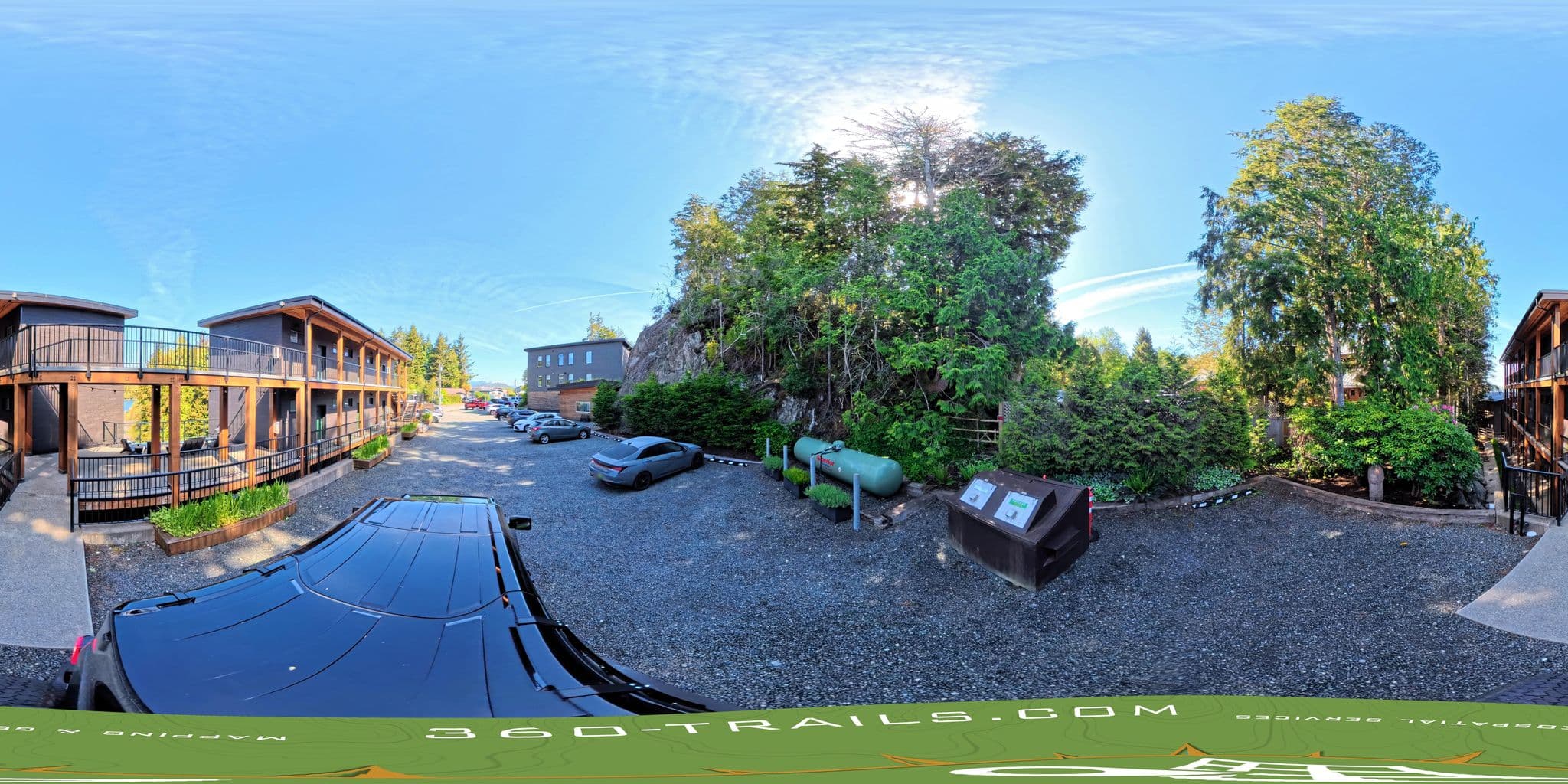 Street view near Duffin Cove Resort, Tofino — © ContraBand (CC BY-SA · Mapillary)