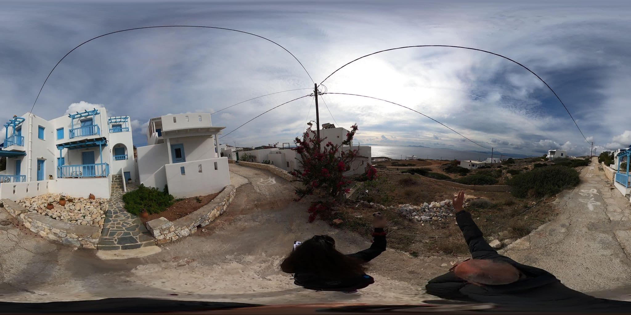 Street view near Asterias House, Filótion — © RoikosSA (CC BY-SA · Mapillary)