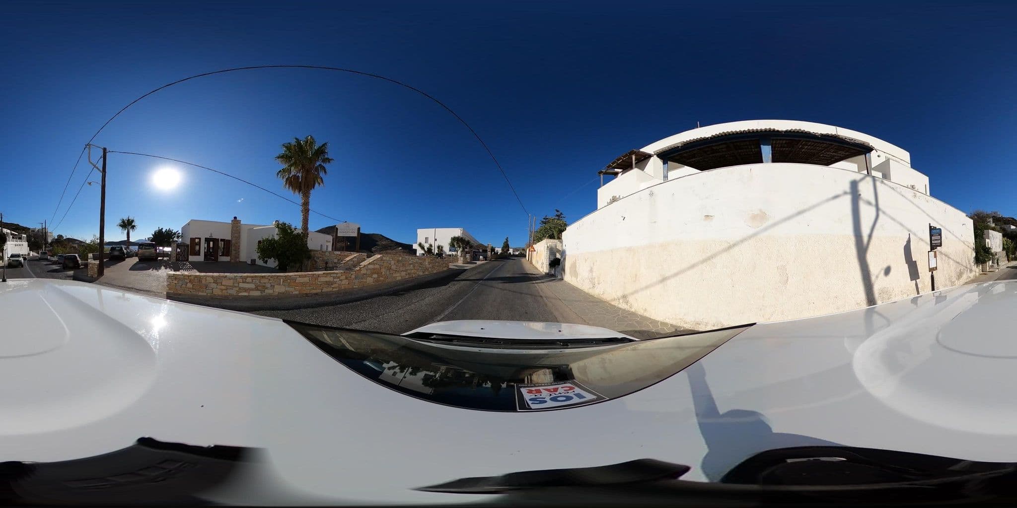 Street view near Glaros Hotel, Íos — © supco_survey (CC BY-SA · Mapillary)