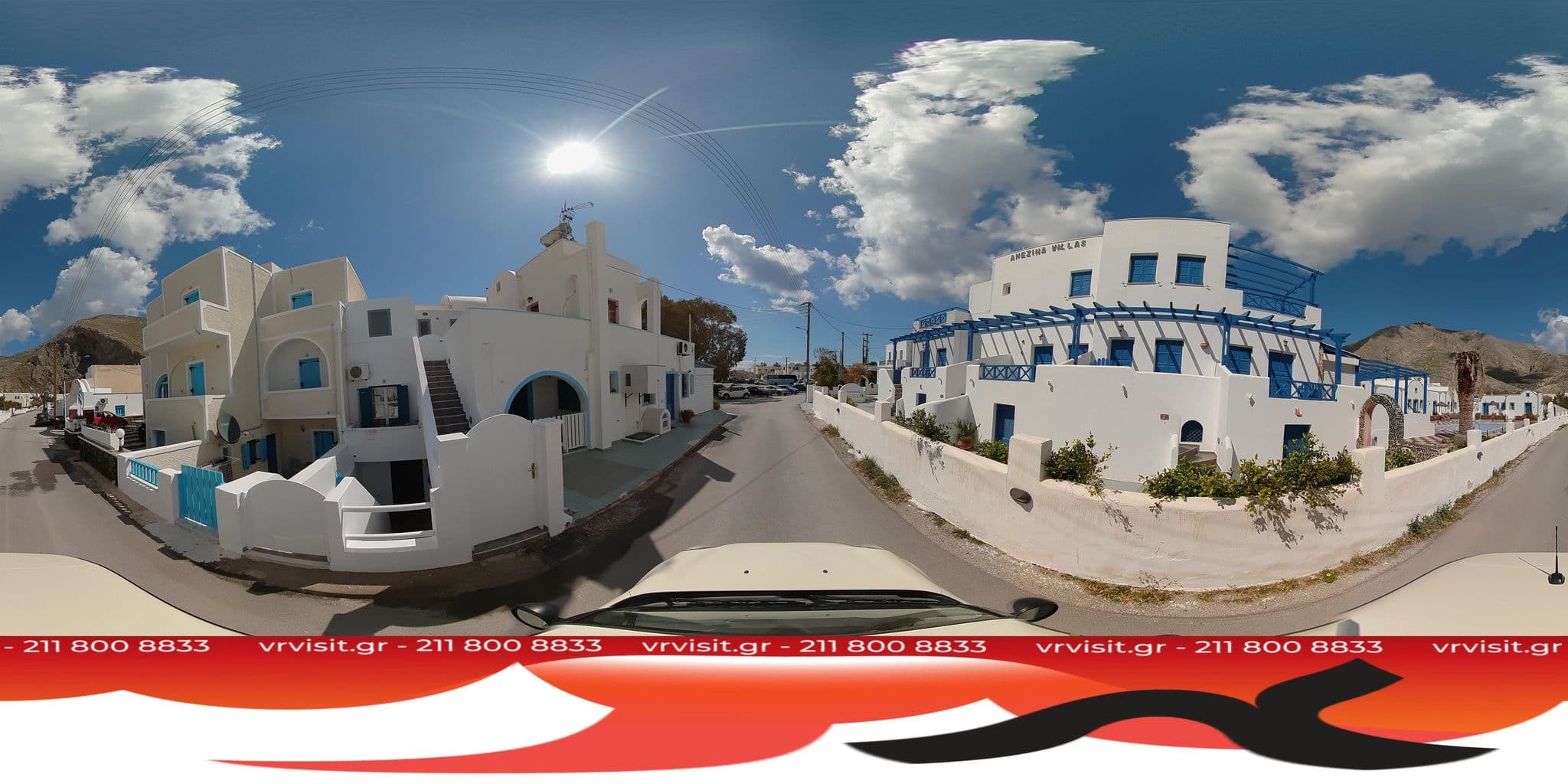 Street view near Anezina Villas, Emporeío — © VRvisit (CC BY-SA · Mapillary)