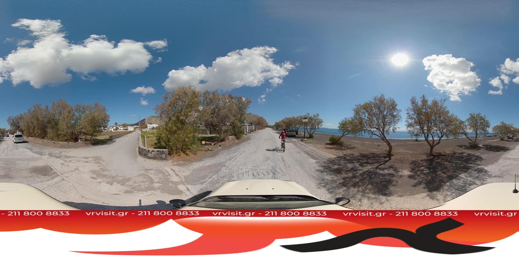 Street view near Istoria Hotel, Emporeío — © VRvisit (CC BY-SA · Mapillary)