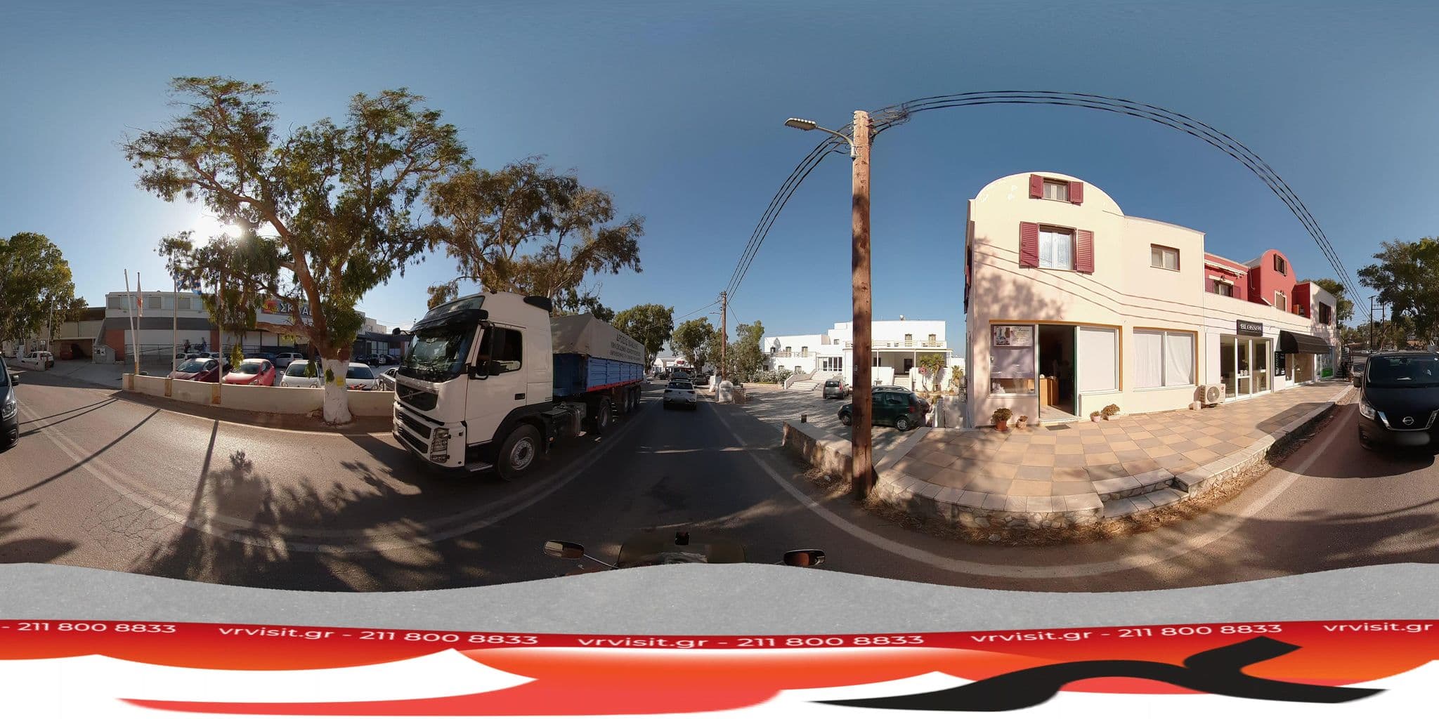 Street view near Olympic Hotel, Mesariá — © VRvisit (CC BY-SA · Mapillary)