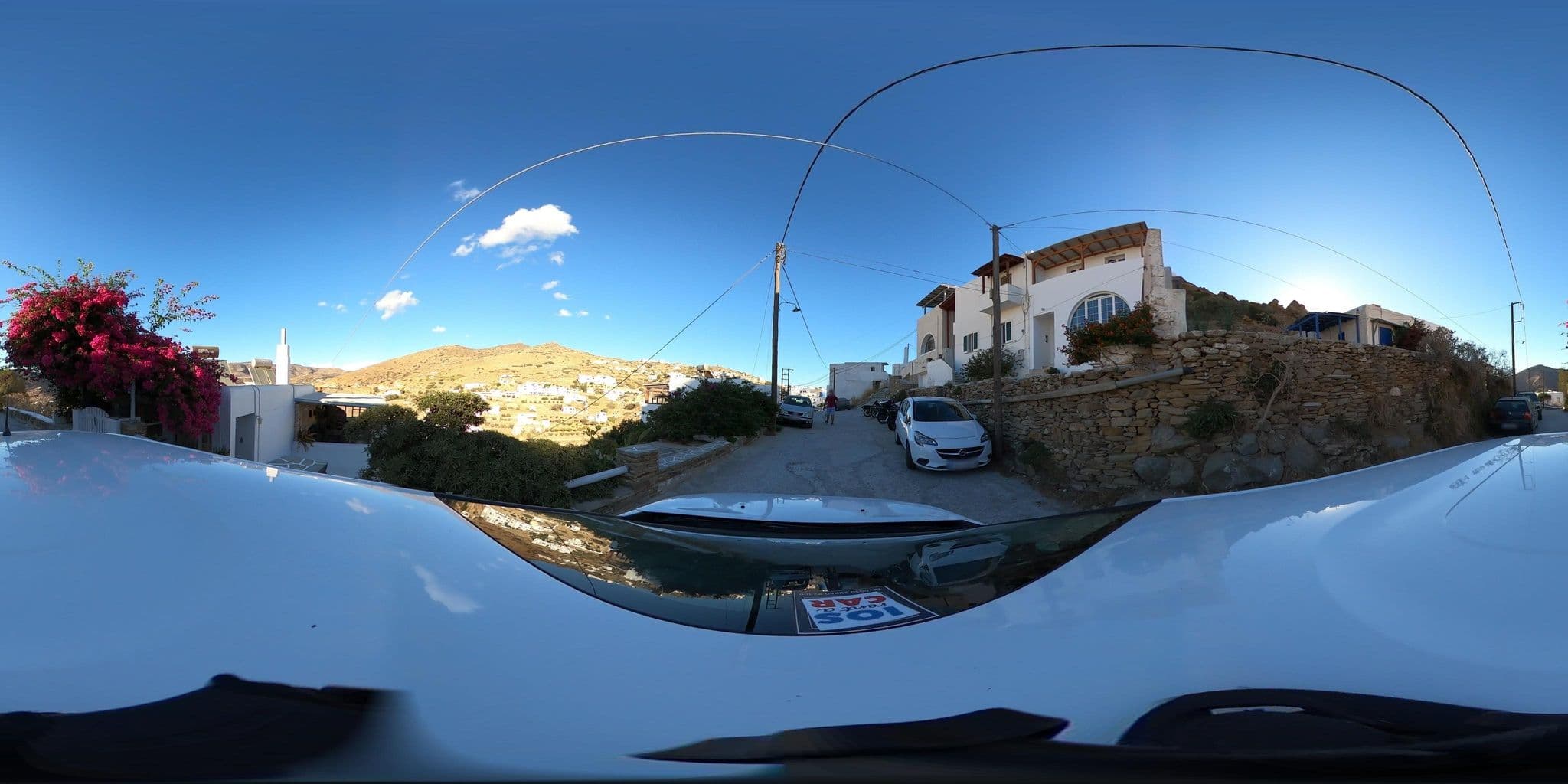 Street view near Ergina Hotel, Íos — © supco_survey (CC BY-SA · Mapillary)