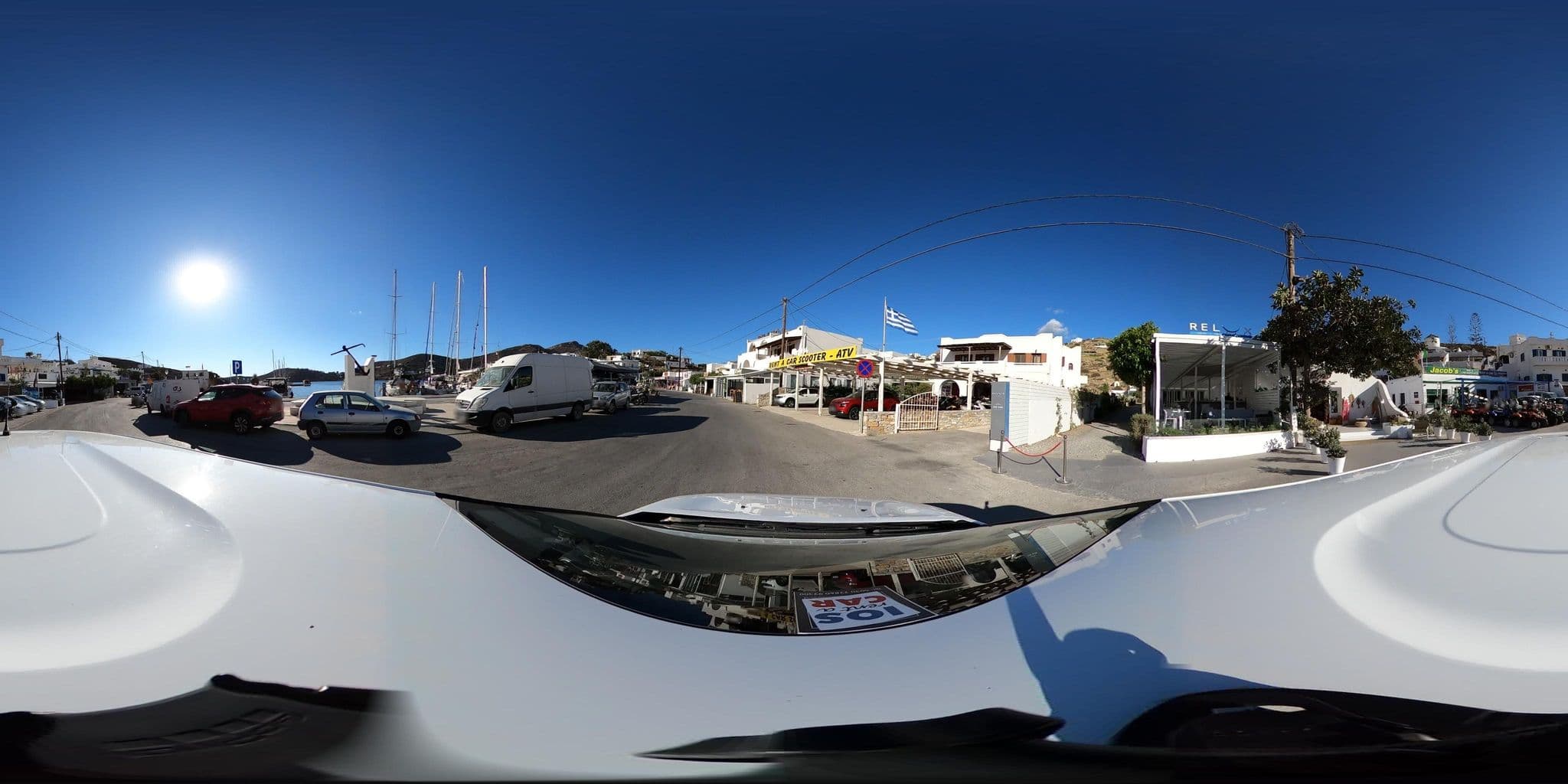 Street view near Bluebay Villas, Íos — © supco_survey (CC BY-SA · Mapillary)