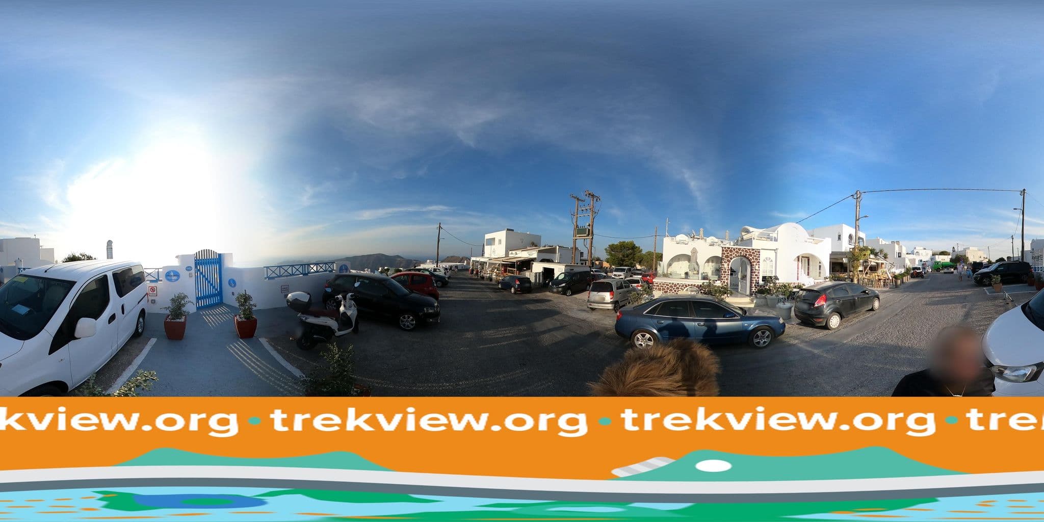 Street view near Abyssanto Suites & Spa, Firá — © trekviewed (CC BY-SA · Mapillary)