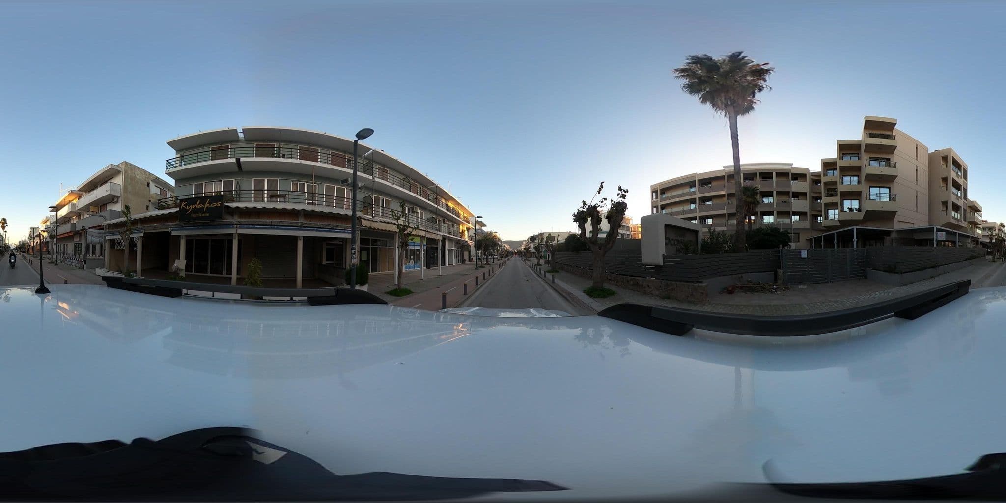 Street view near Saint Constantine Hotel, Kos — © RoikosSA (CC BY-SA · Mapillary)