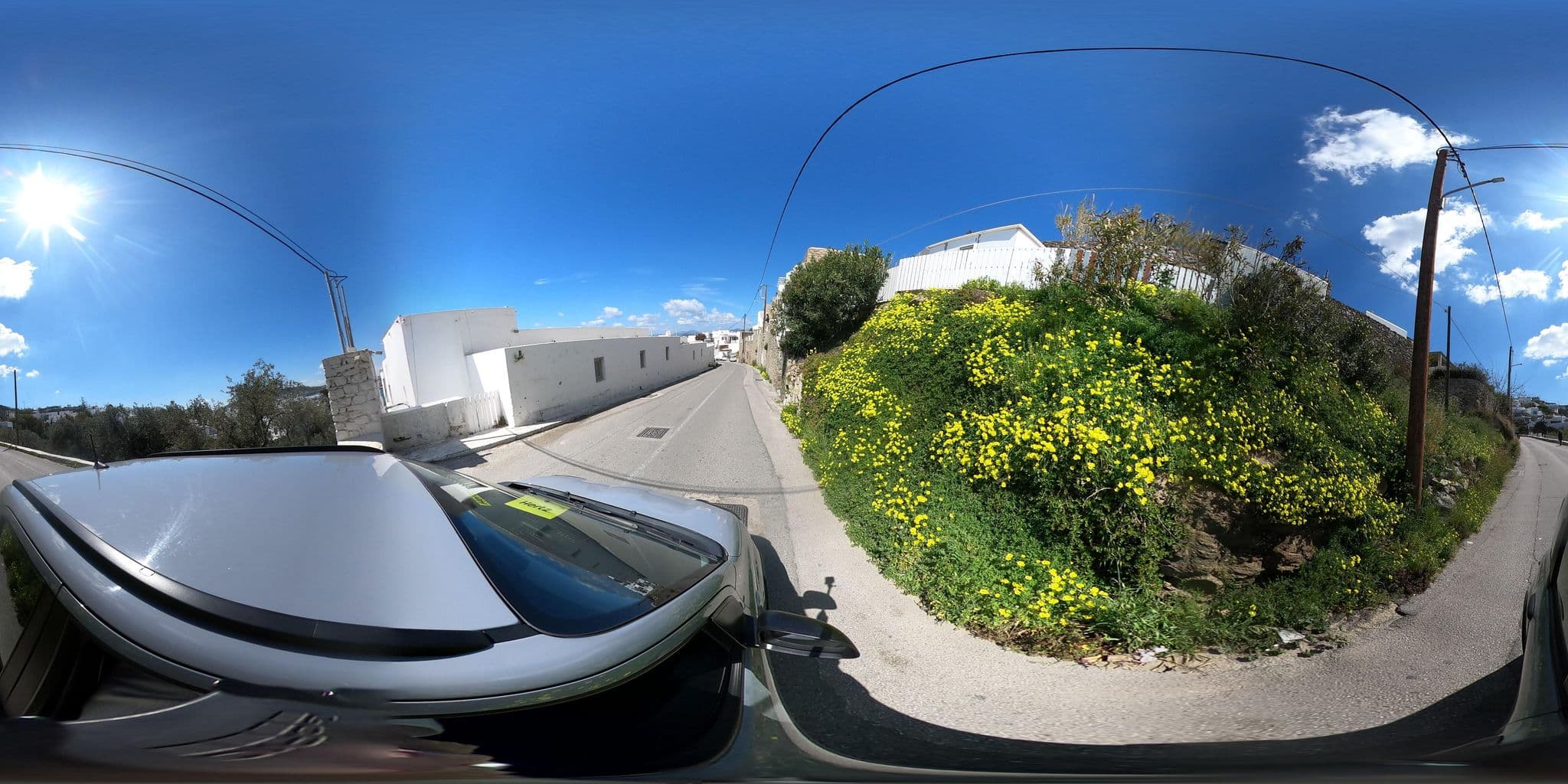 Street view near Penelope Rooms, Mykonos — © efikour (CC BY-SA · Mapillary)