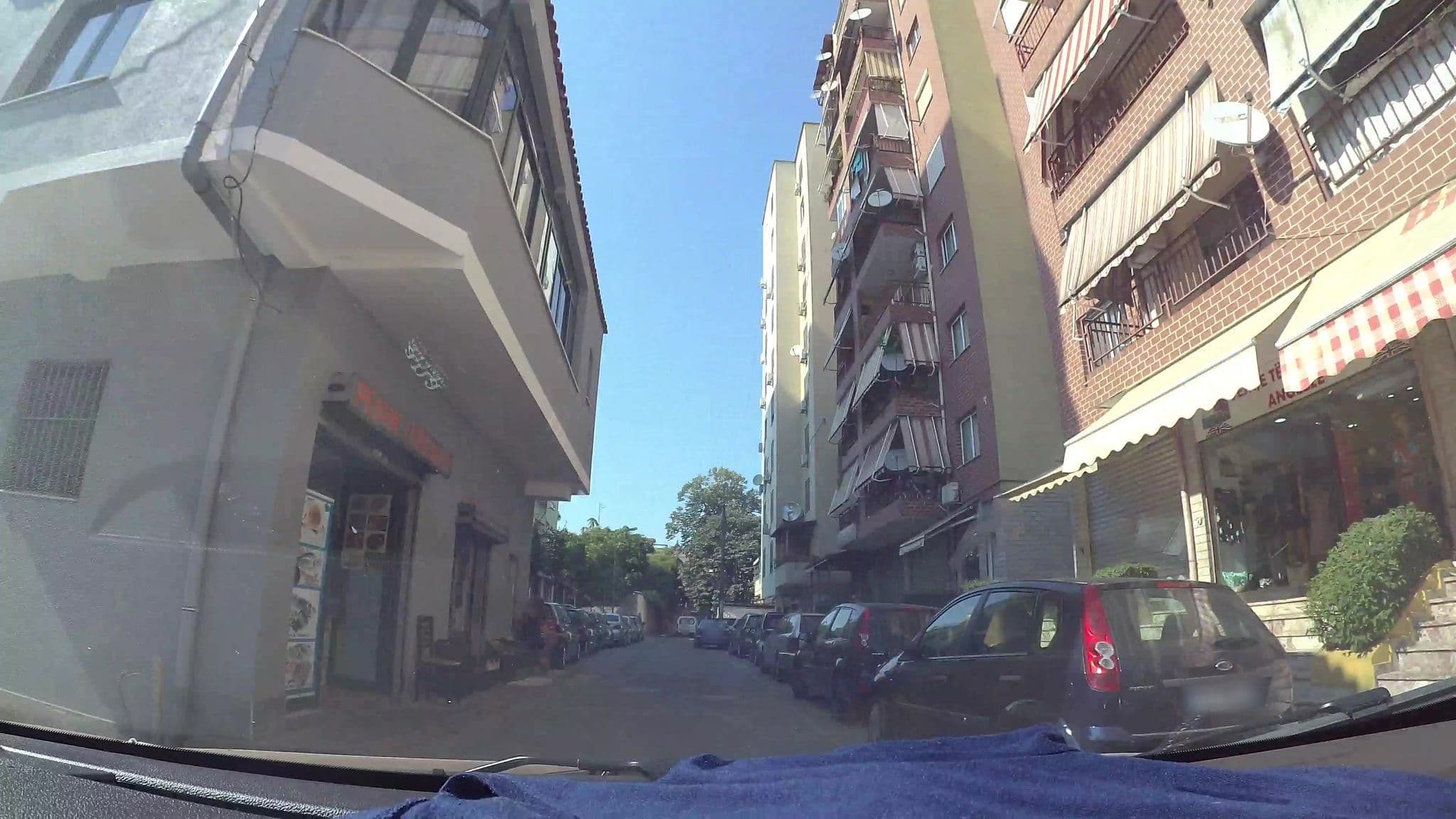Street view near Sonche Hostel, Tirana