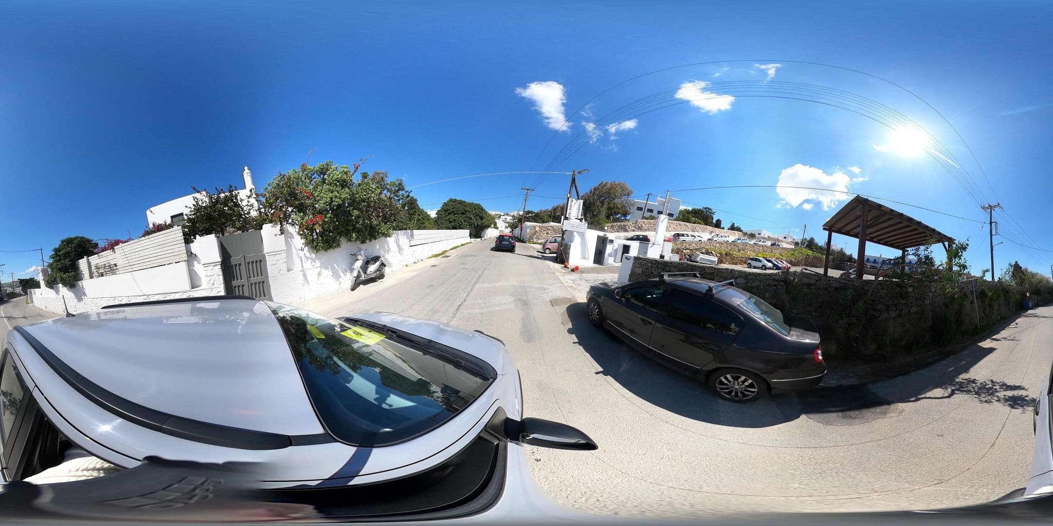 Street view near Belvedere Hotel Pool, Mykonos — © efikour (CC BY-SA · Mapillary)