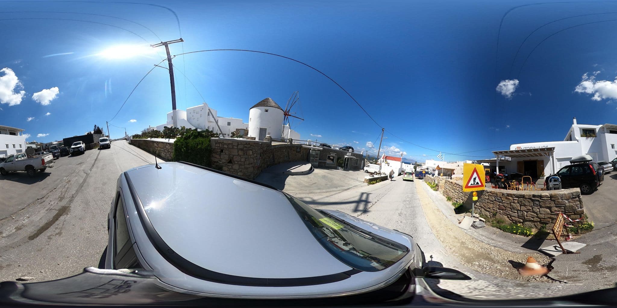 Street view near Pool At Hotel Despotiko, Mykonos — © efikour (CC BY-SA · Mapillary)