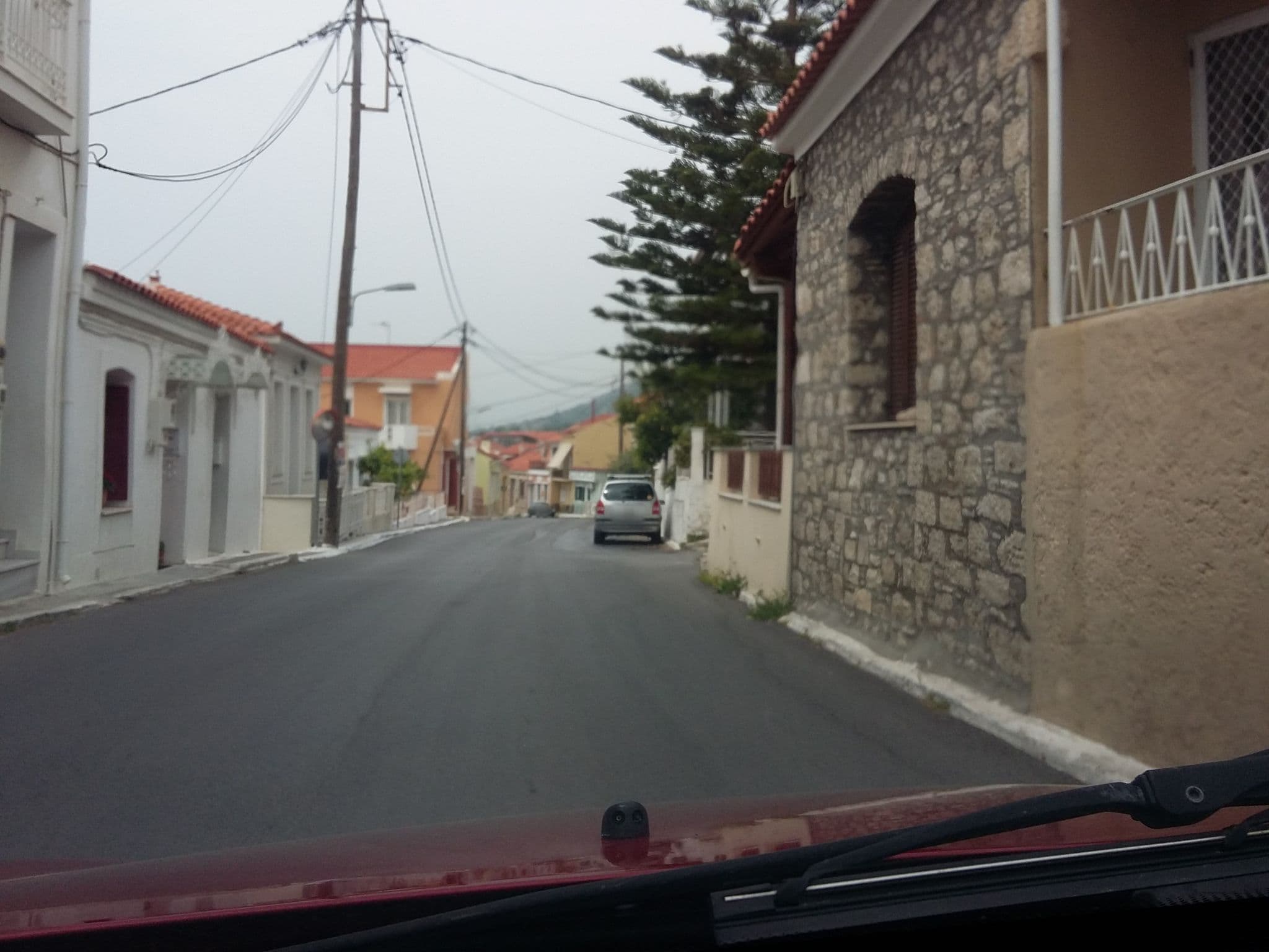 Street view near Hotel Antonios, Pythagóreio — © tasssosphotogra (CC BY-SA · Mapillary)