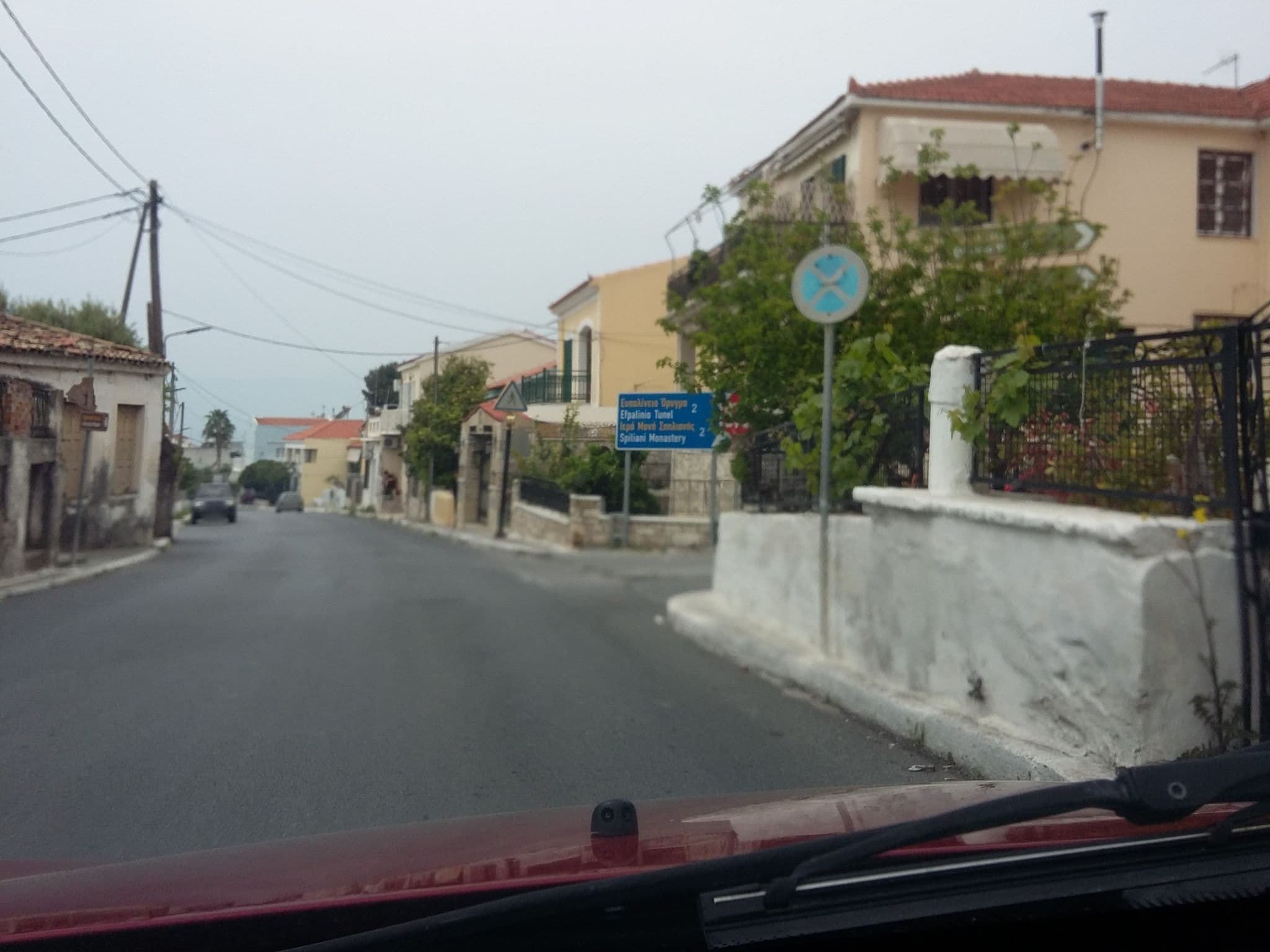 Street view near athina, Pythagóreio — © tasssosphotogra (CC BY-SA · Mapillary)