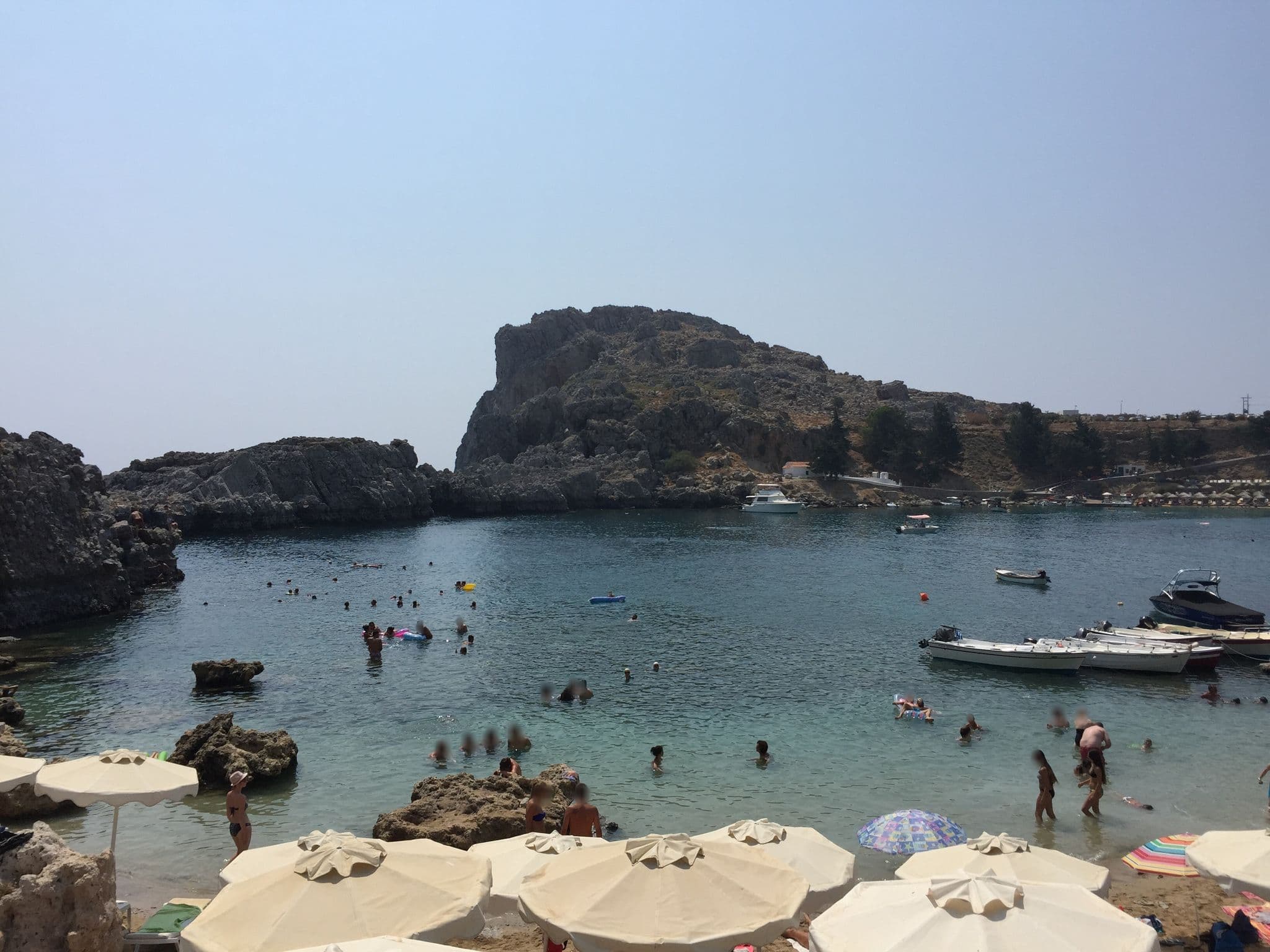 Street view near Royal Lindos Hotel, Líndos — © dade (CC BY-SA · Mapillary)