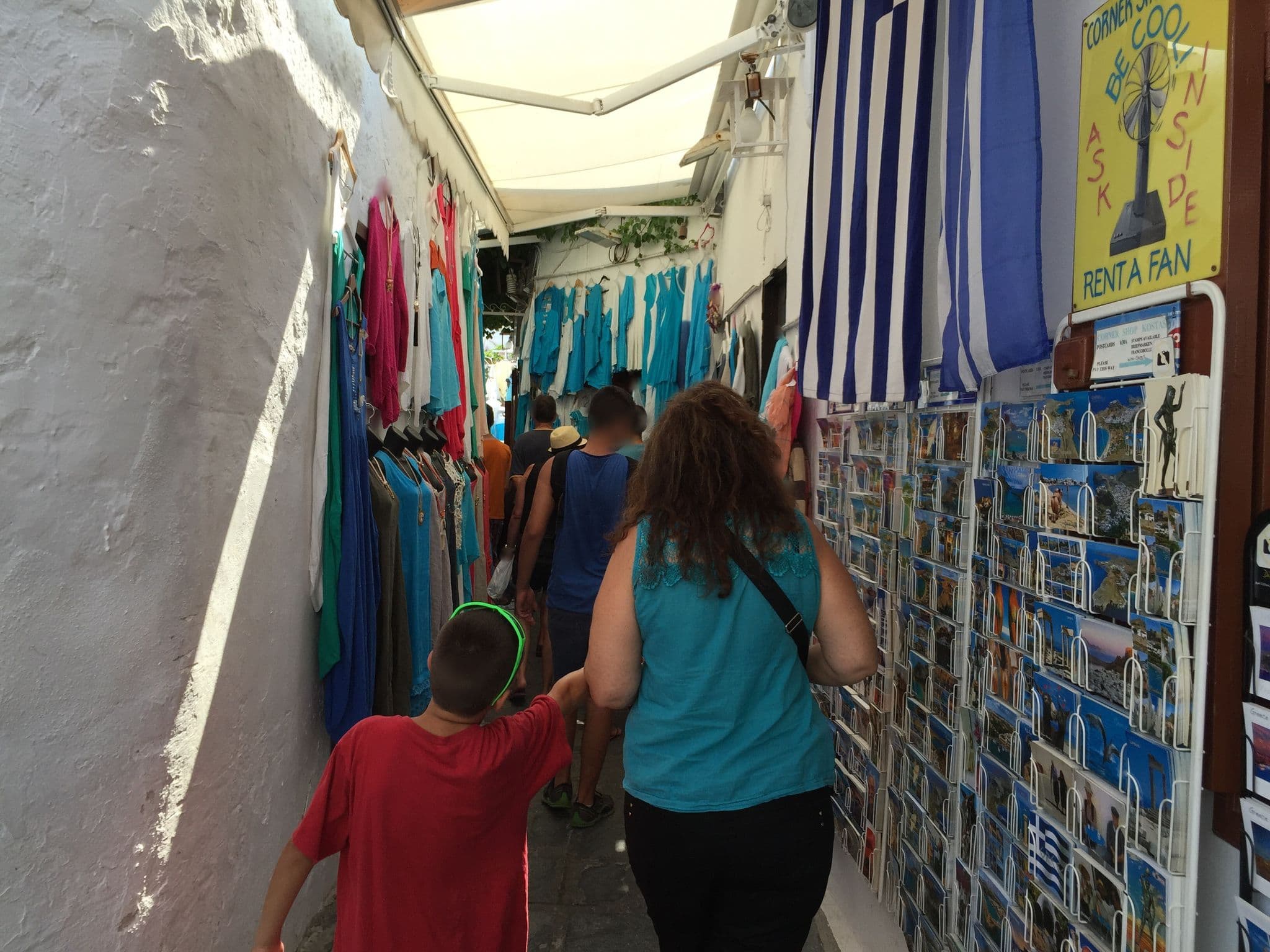 Street view near Villa Amalia Lindos, Líndos — © dade (CC BY-SA · Mapillary)