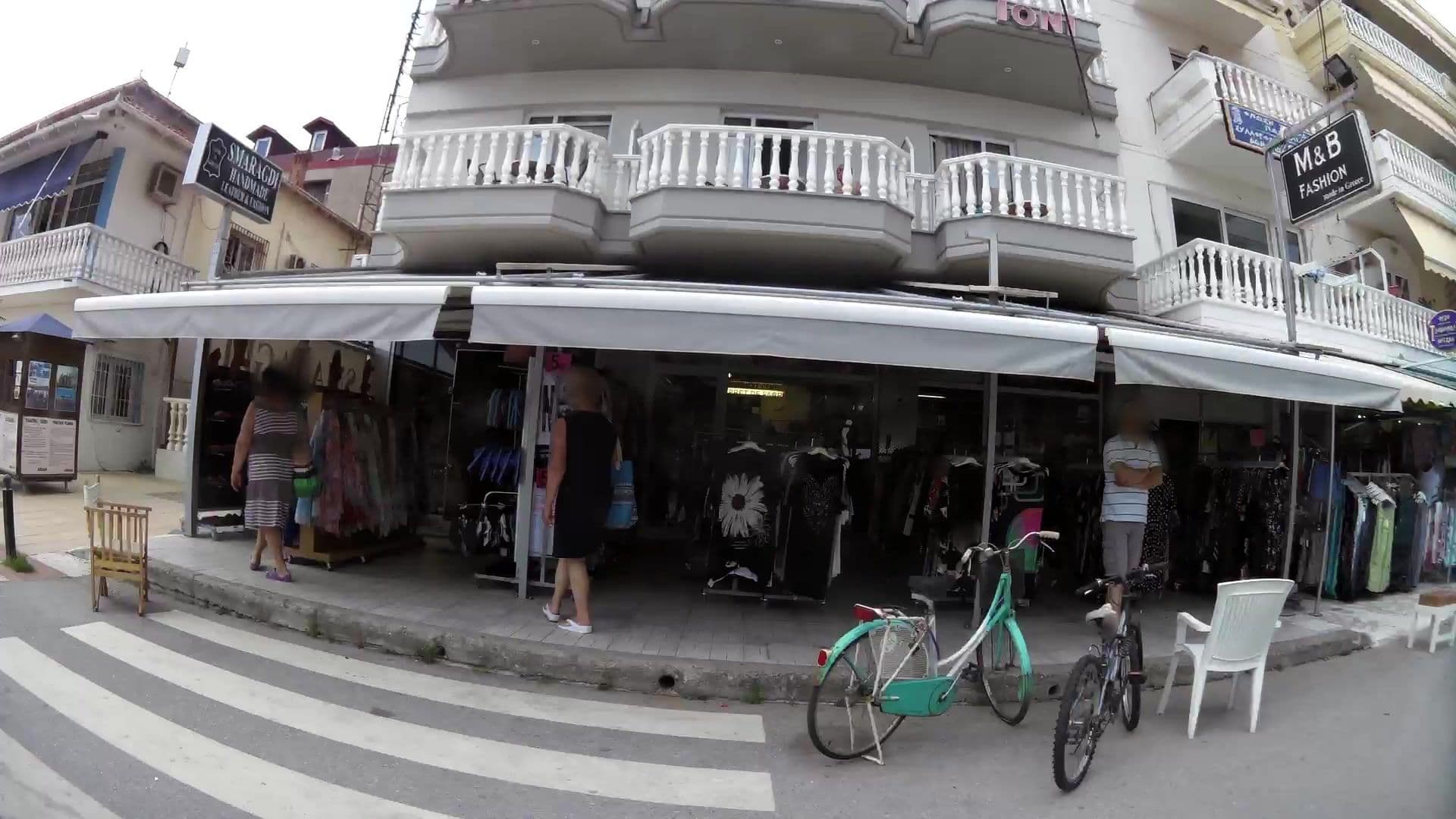 Street view near Hotel "Colors", Perístasi — © kaartcam (CC BY-SA · Mapillary)