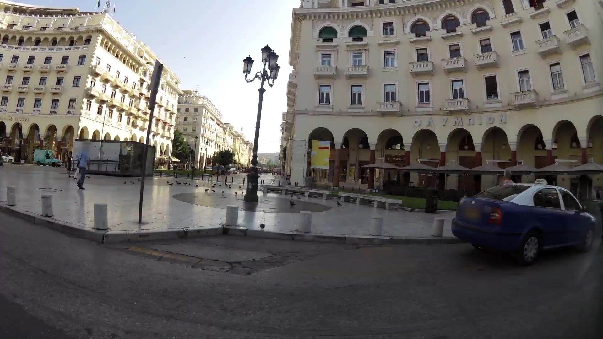 Street view near Electra Palace Spa & Wellness Center, Thessaloníki — © kaartcam (CC BY-SA · Mapillary)