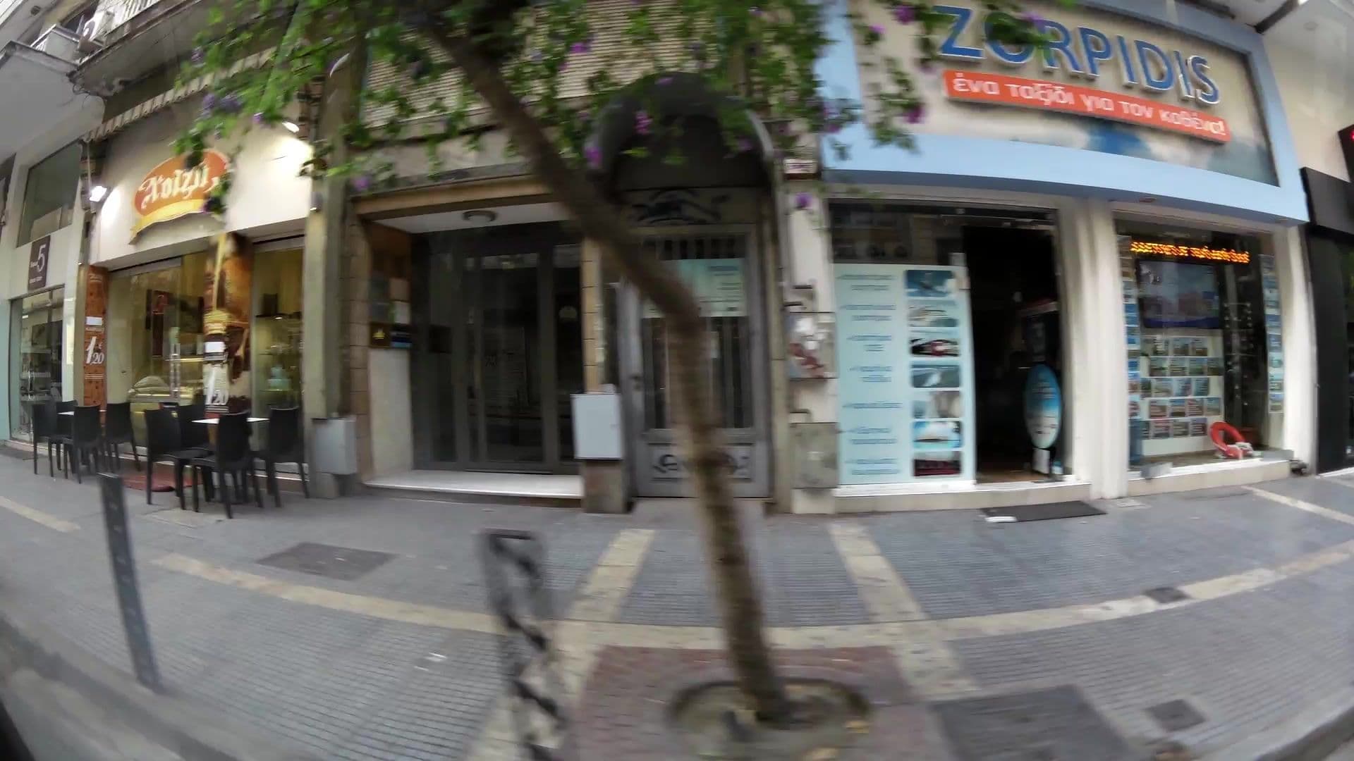 Street view near Your City Level Suites, Thessaloníki — © kaartcam (CC BY-SA · Mapillary)