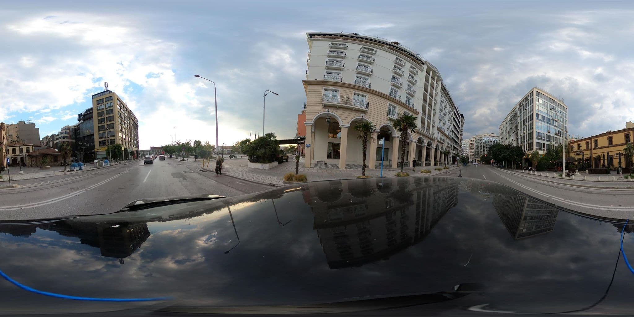 Street view near Diplomatico, Thessaloníki — © geraki (CC BY-SA · Mapillary)