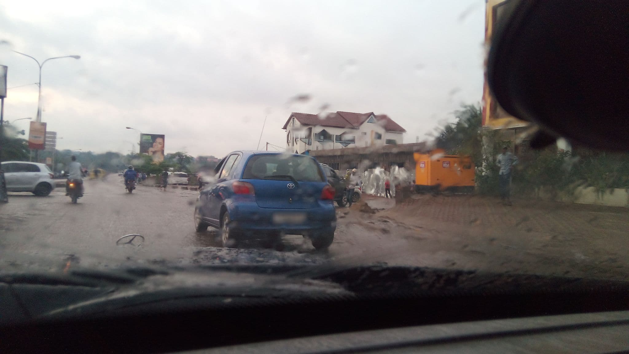 Street view near Flat Hotel Tex, Kinshasa