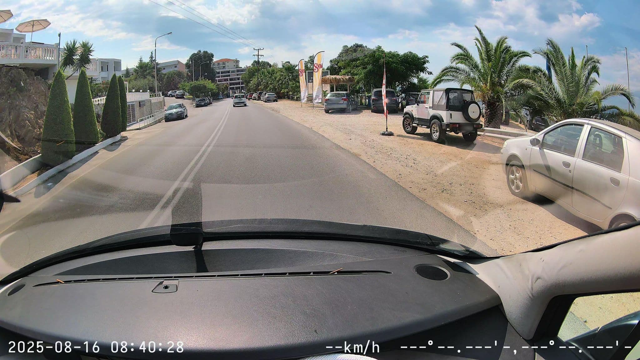 Street view near Akti Pool Bar, Néa Róda — © sm4rk0 (CC BY-SA · Mapillary)