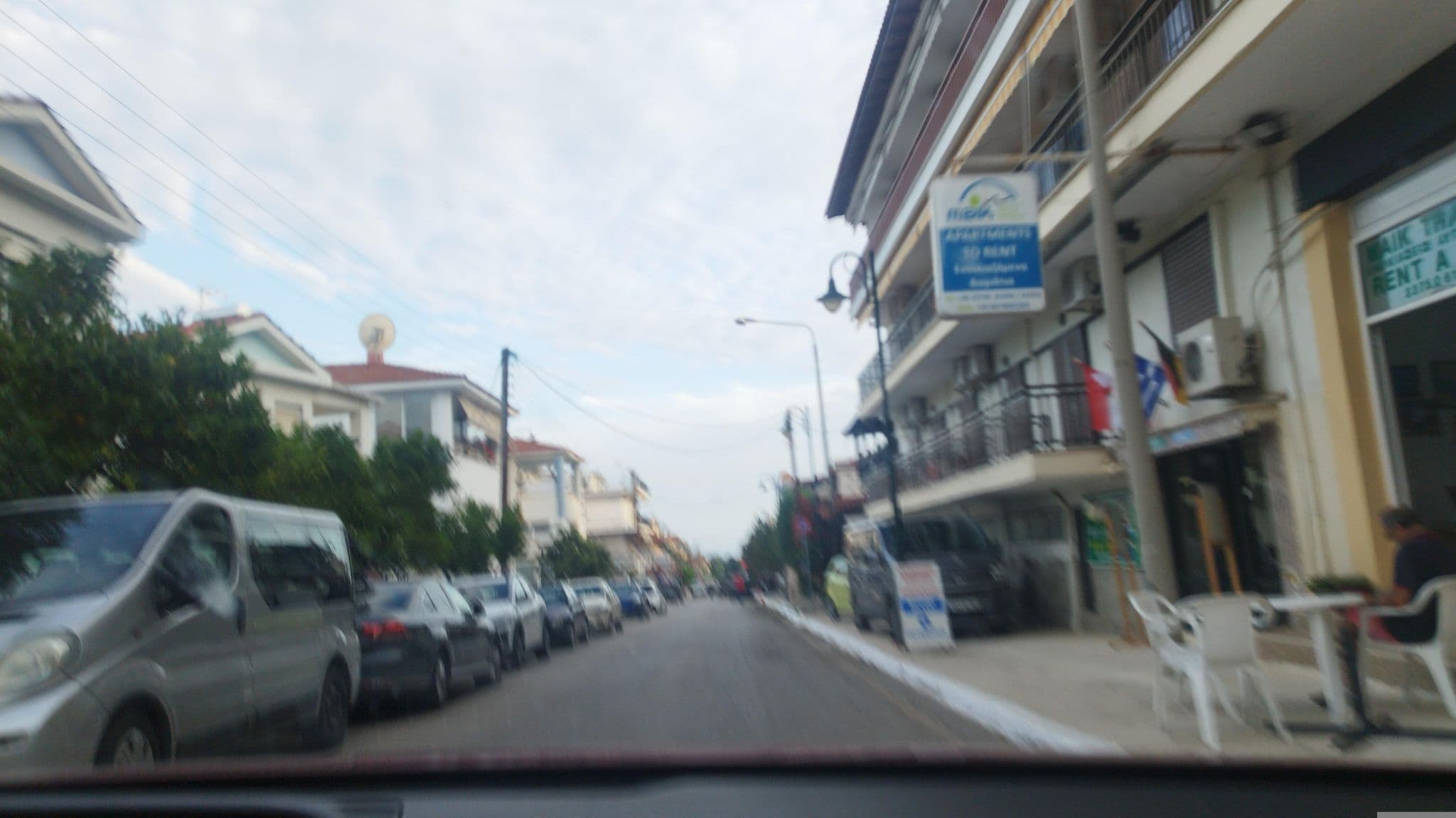 Street view near Chris Apartments, Níkiti — © neau (CC BY-SA · Mapillary)