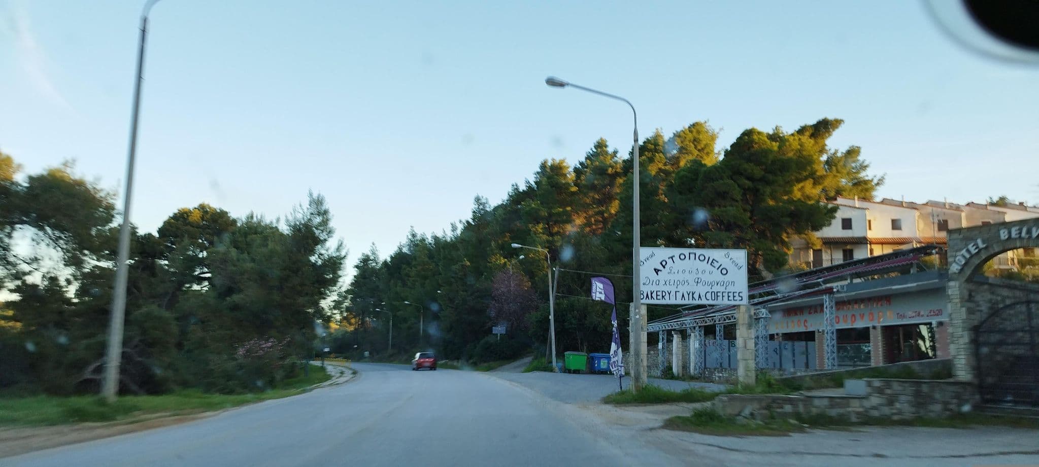 Street view near Maya Bay Hotel, Áfytos — © neau (CC BY-SA · Mapillary)