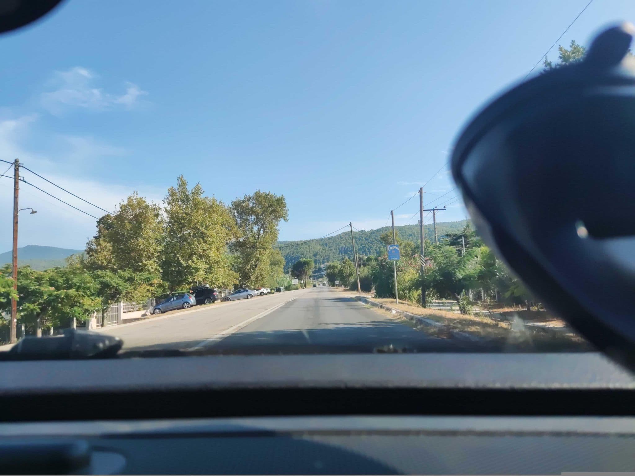 Street view near Blooming Memories, Níkiti — © doriel (CC BY-SA · Mapillary)