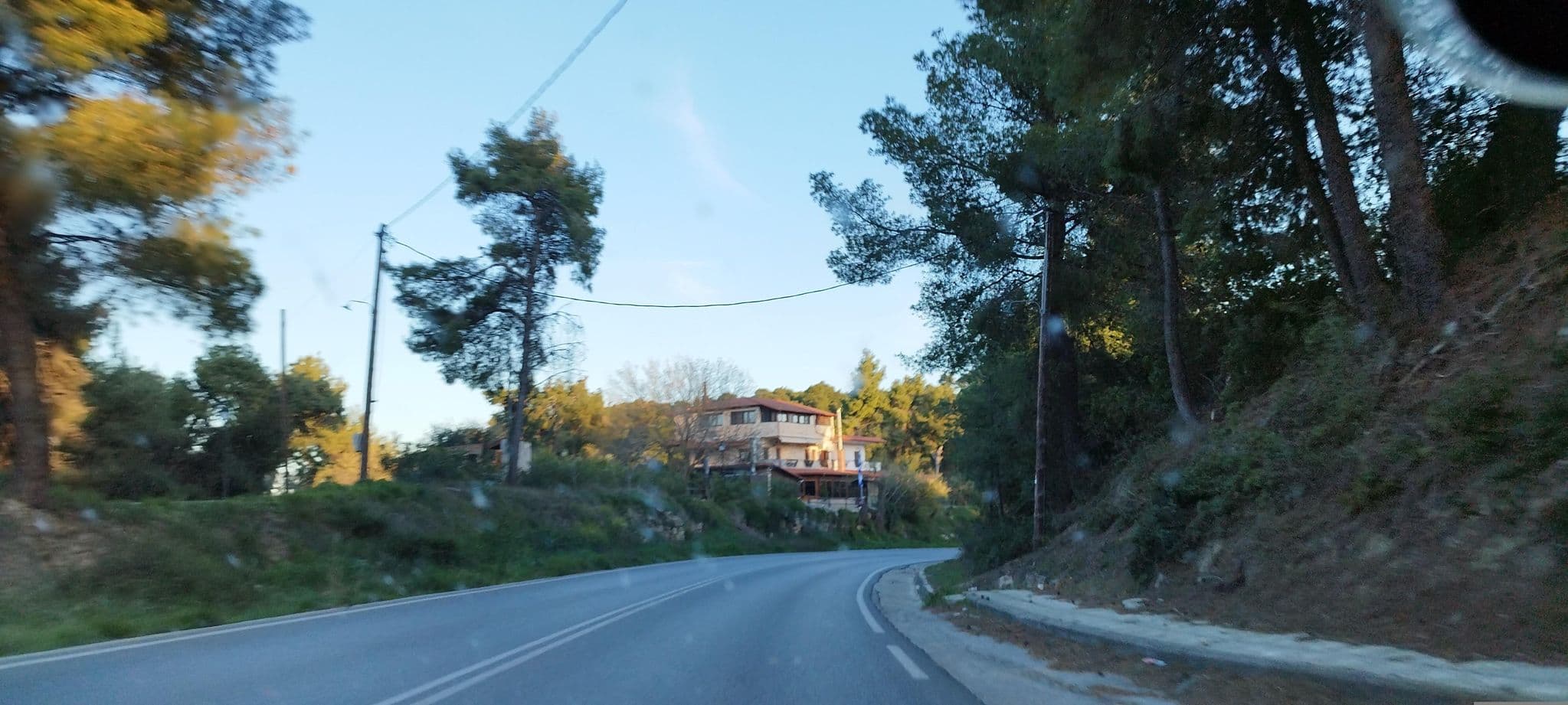 Street view near Aegean Melathron Thalasso SPA Hotel, Áfytos — © neau (CC BY-SA · Mapillary)