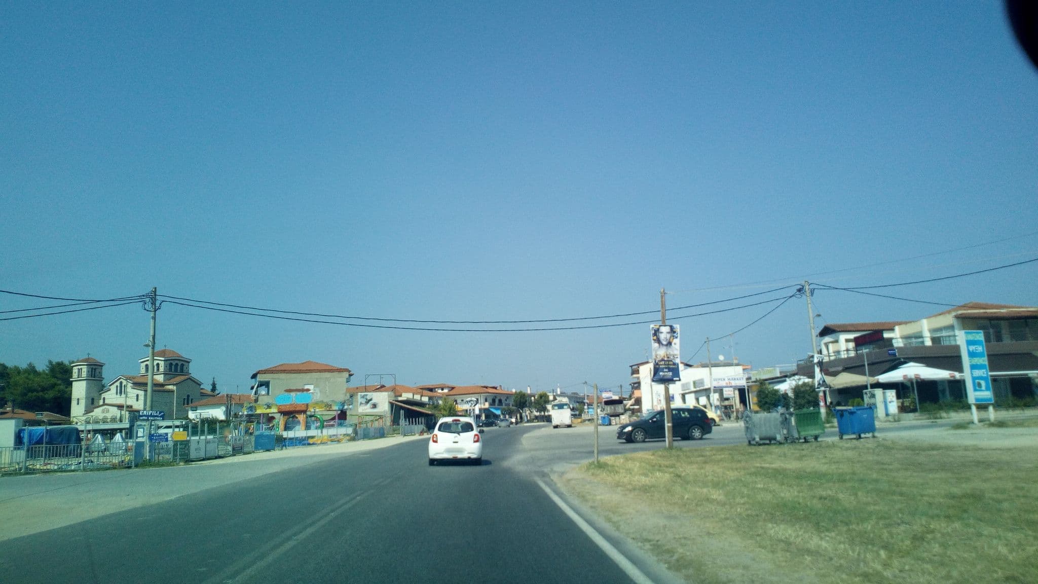 Street view near Hotel Apartments ANNABILL, Áfytos — © skarmoutsosv (CC BY-SA · Mapillary)