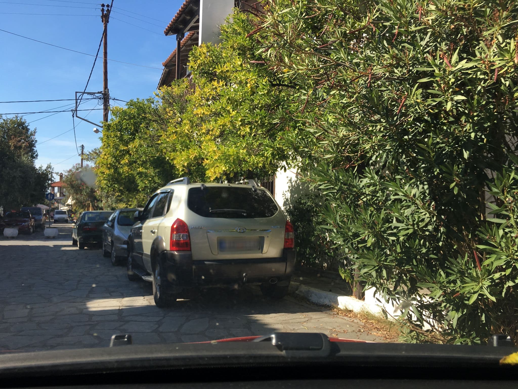 Street view near Hotel Theopist, Néa Róda — © noel (CC BY-SA · Mapillary)