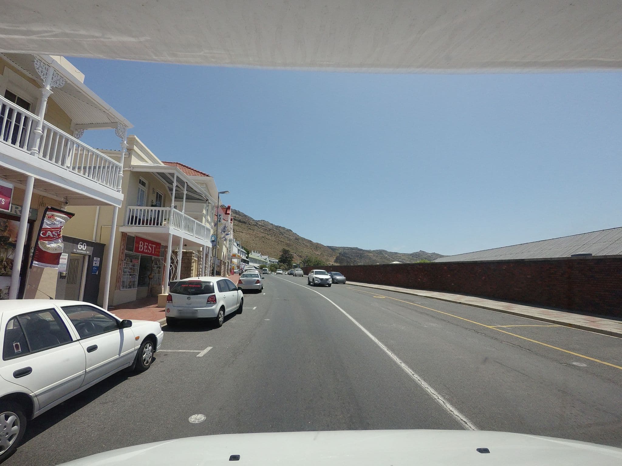 Street view near Lord Nelson Hotel, Simon's Town — © tallguy (CC BY-SA · Mapillary)