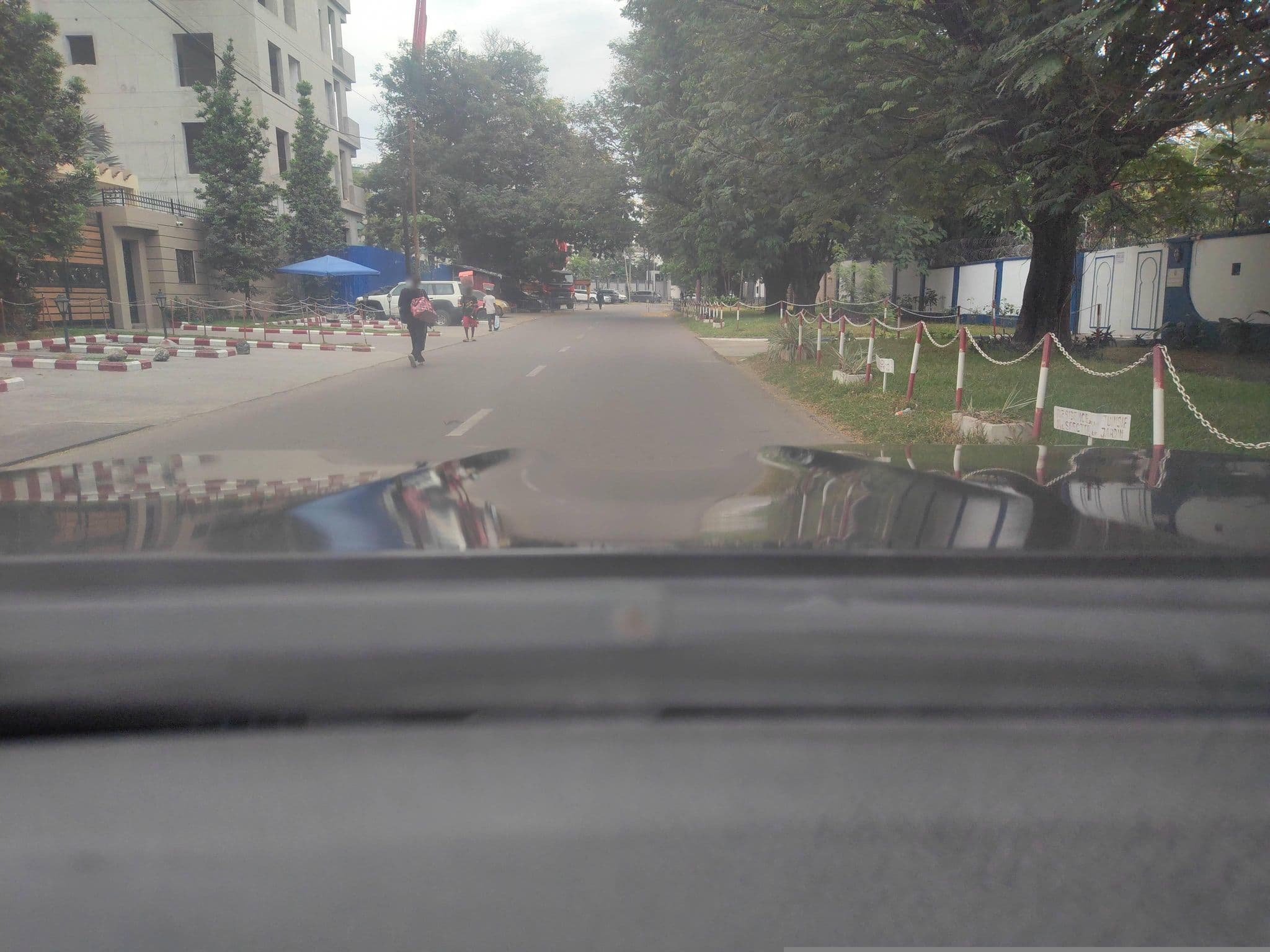 Street view near residence, Kinshasa