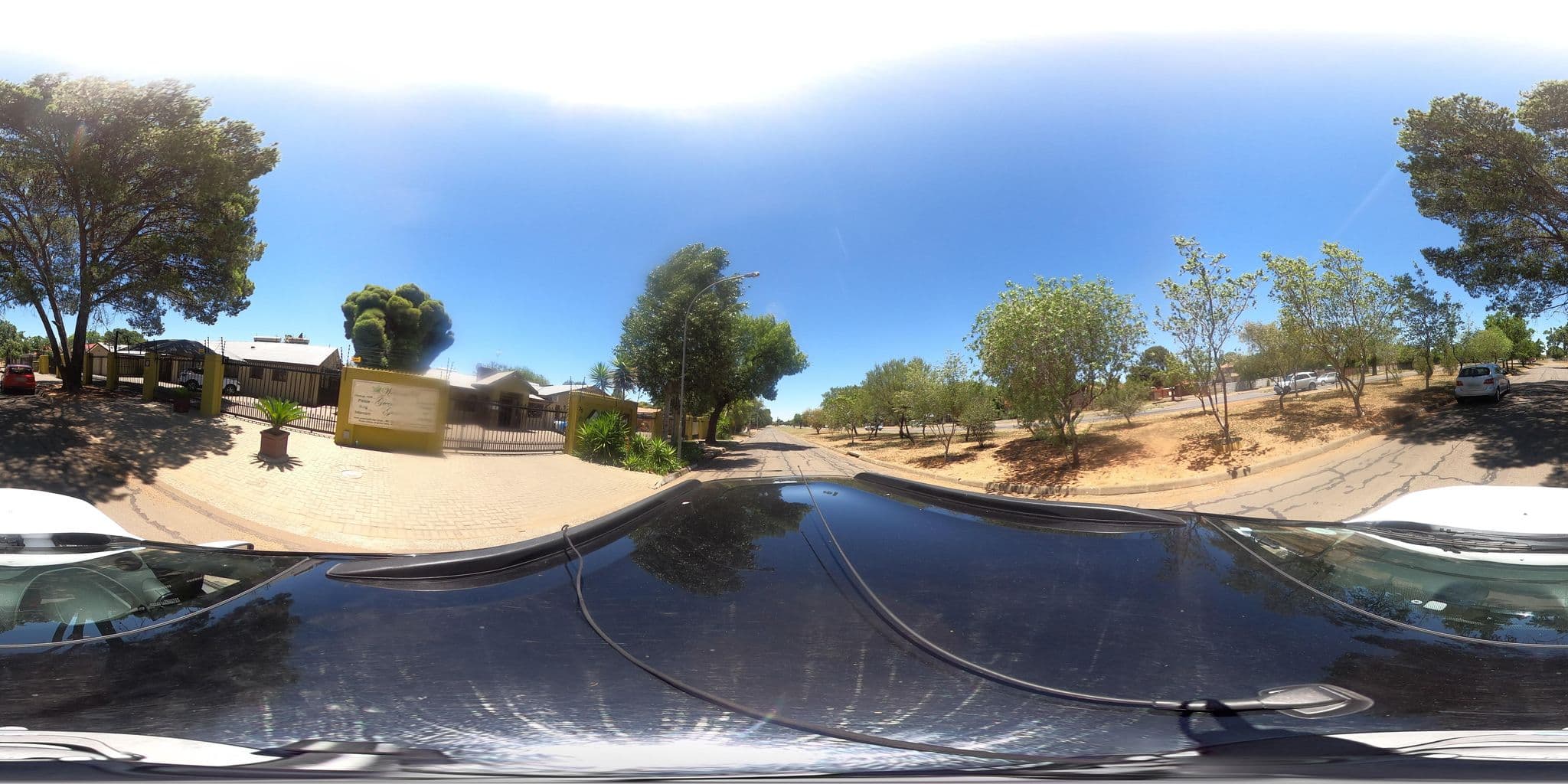 Street view near Greenleaf Guesthouse, Bloemfontein — © Infratec2024 (CC BY-SA · Mapillary)