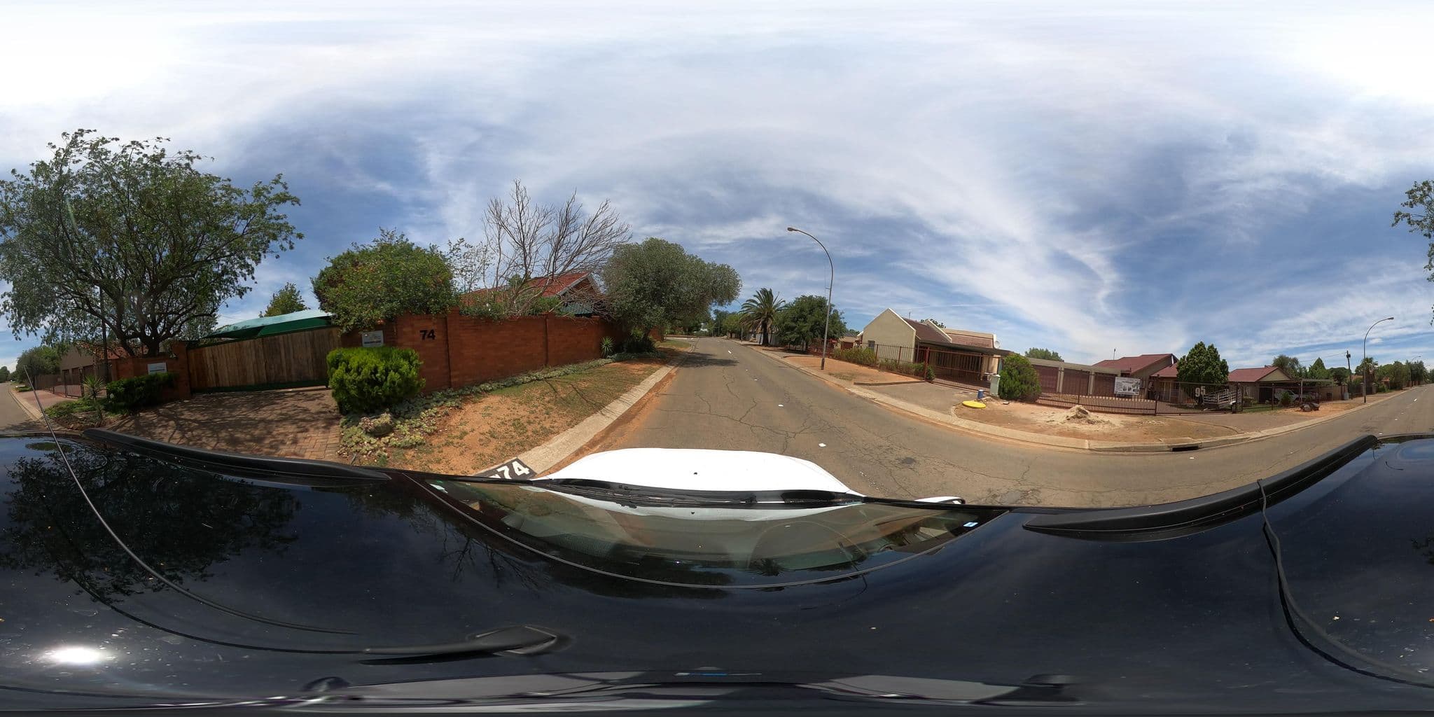 Street view near Camelia Guest House, Bloemfontein — © Infratec2024 (CC BY-SA · Mapillary)