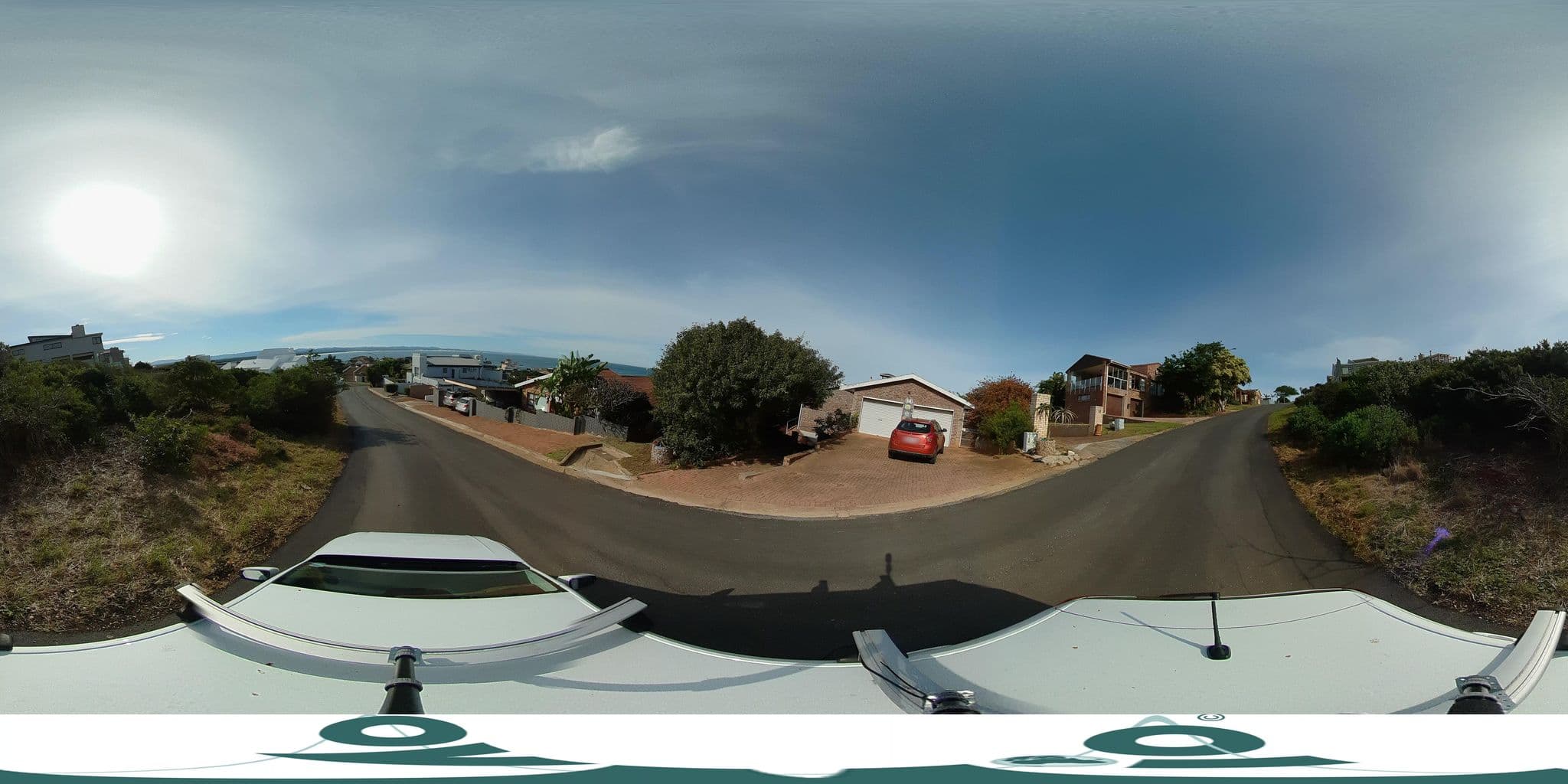 Street view near Ocean View Coastal Lodge, Jeffreys Bay — © ovvio (CC BY-SA · Mapillary)