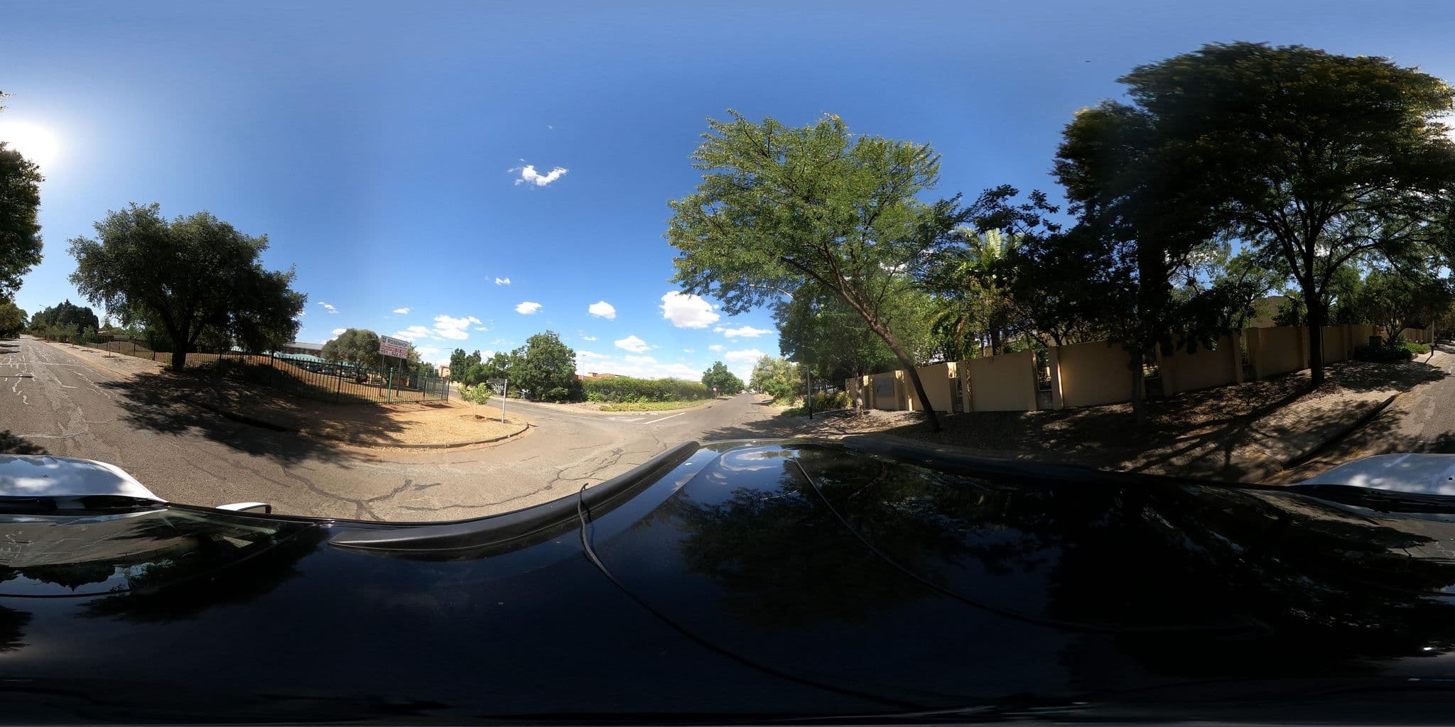 Street view near Acacia Lodge, Bloemfontein — © Infratec2024 (CC BY-SA · Mapillary)