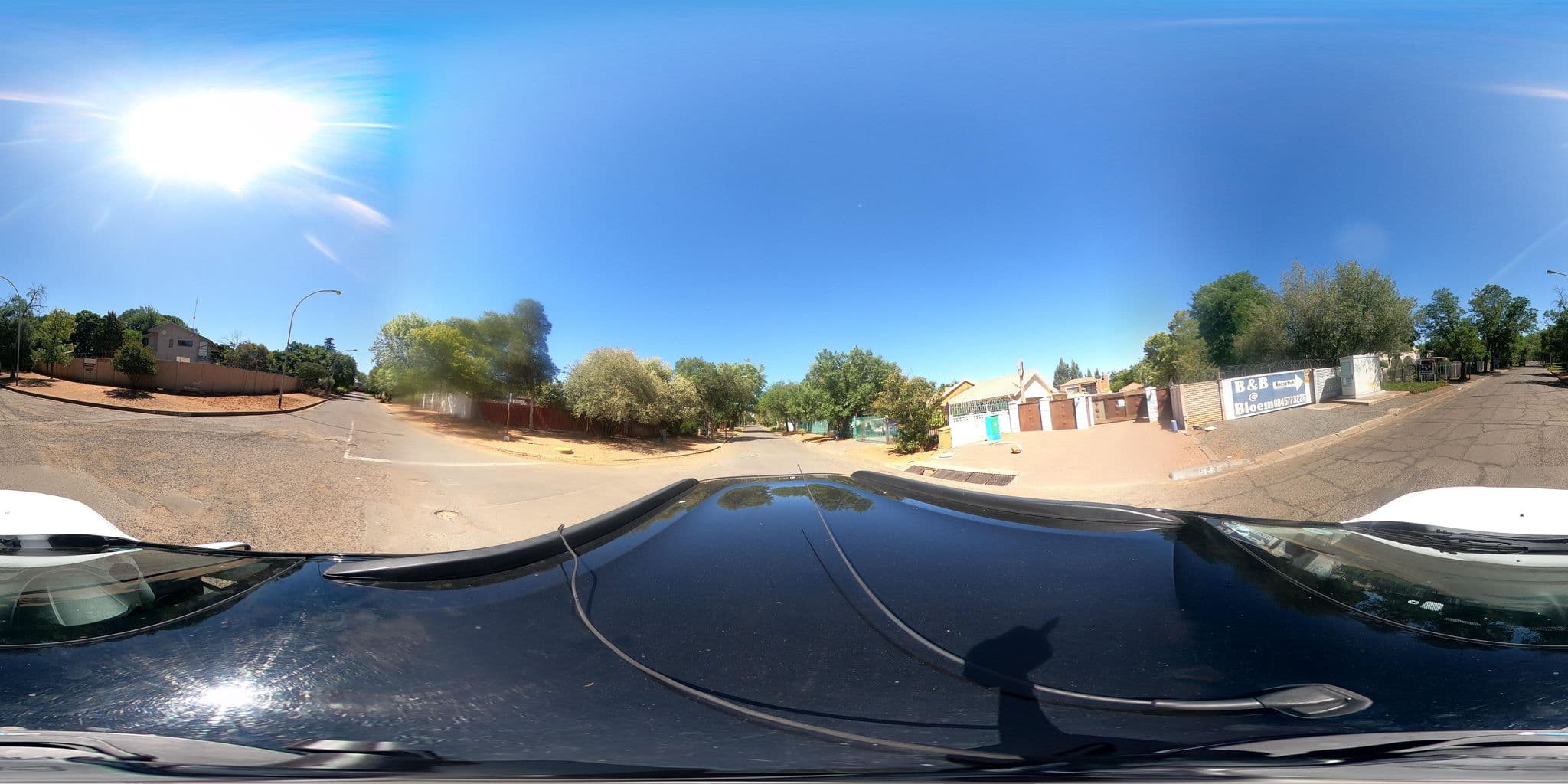 Street view near Bloem B&B, Bloemfontein — © Infratec2024 (CC BY-SA · Mapillary)